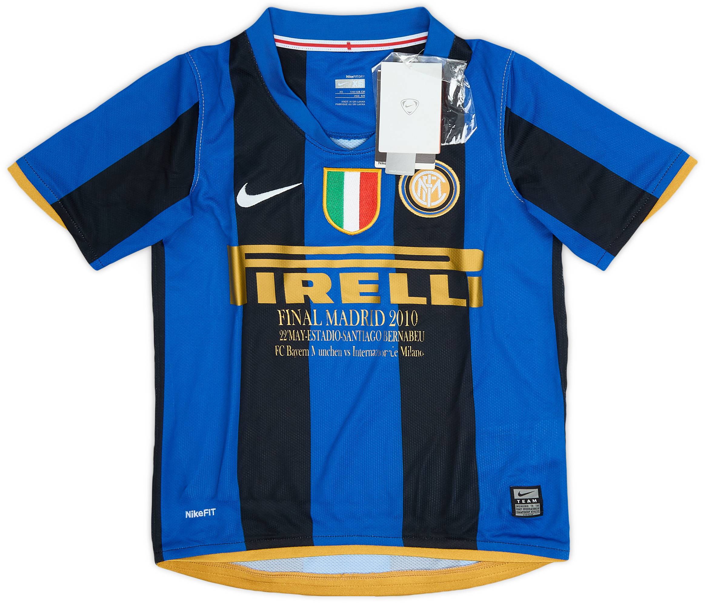 2008-09 Inter Milan Home Shirt (XS.Boys)