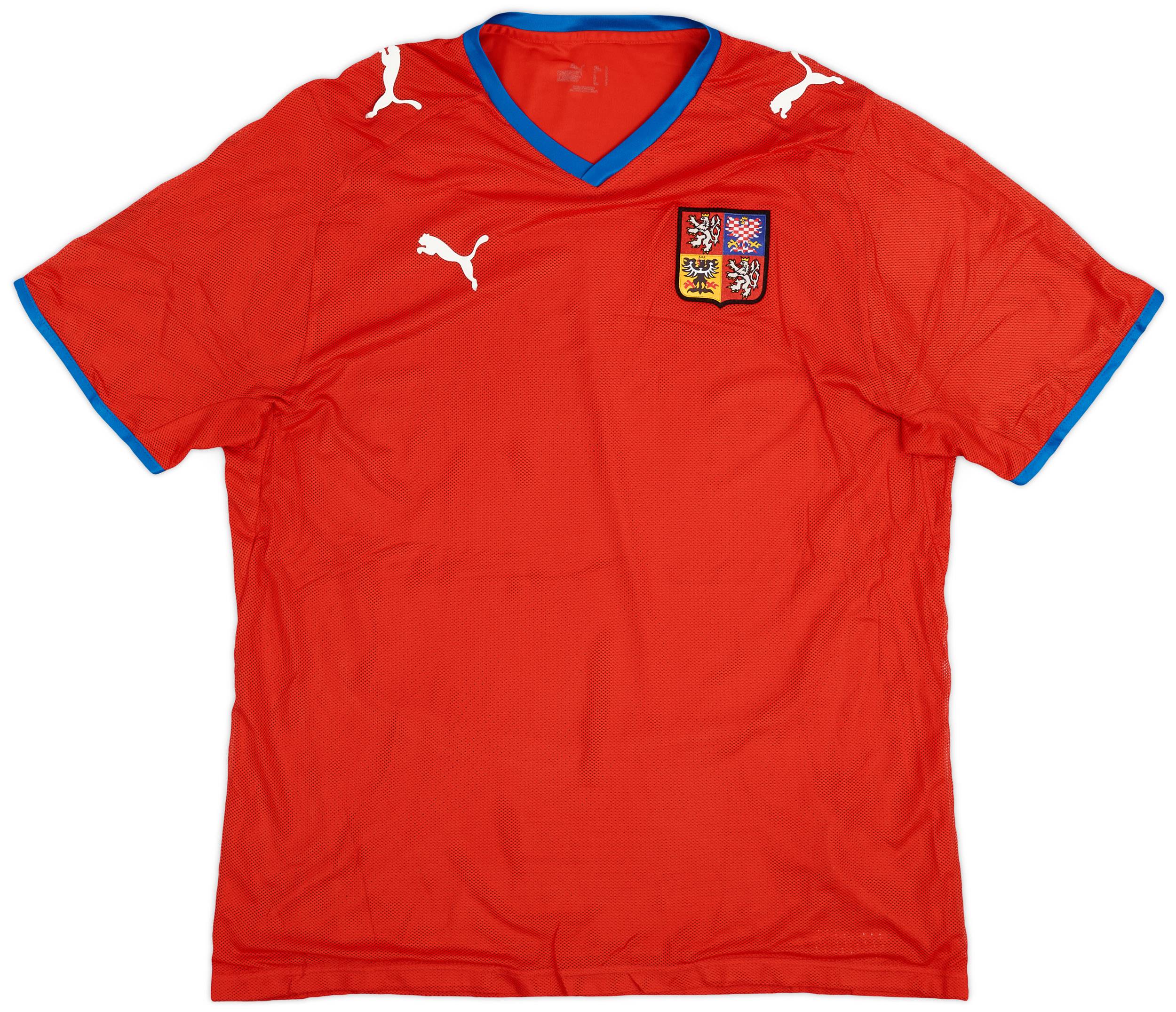 2008-09 Czech Republic Home Shirt - 6/10 - (XL)