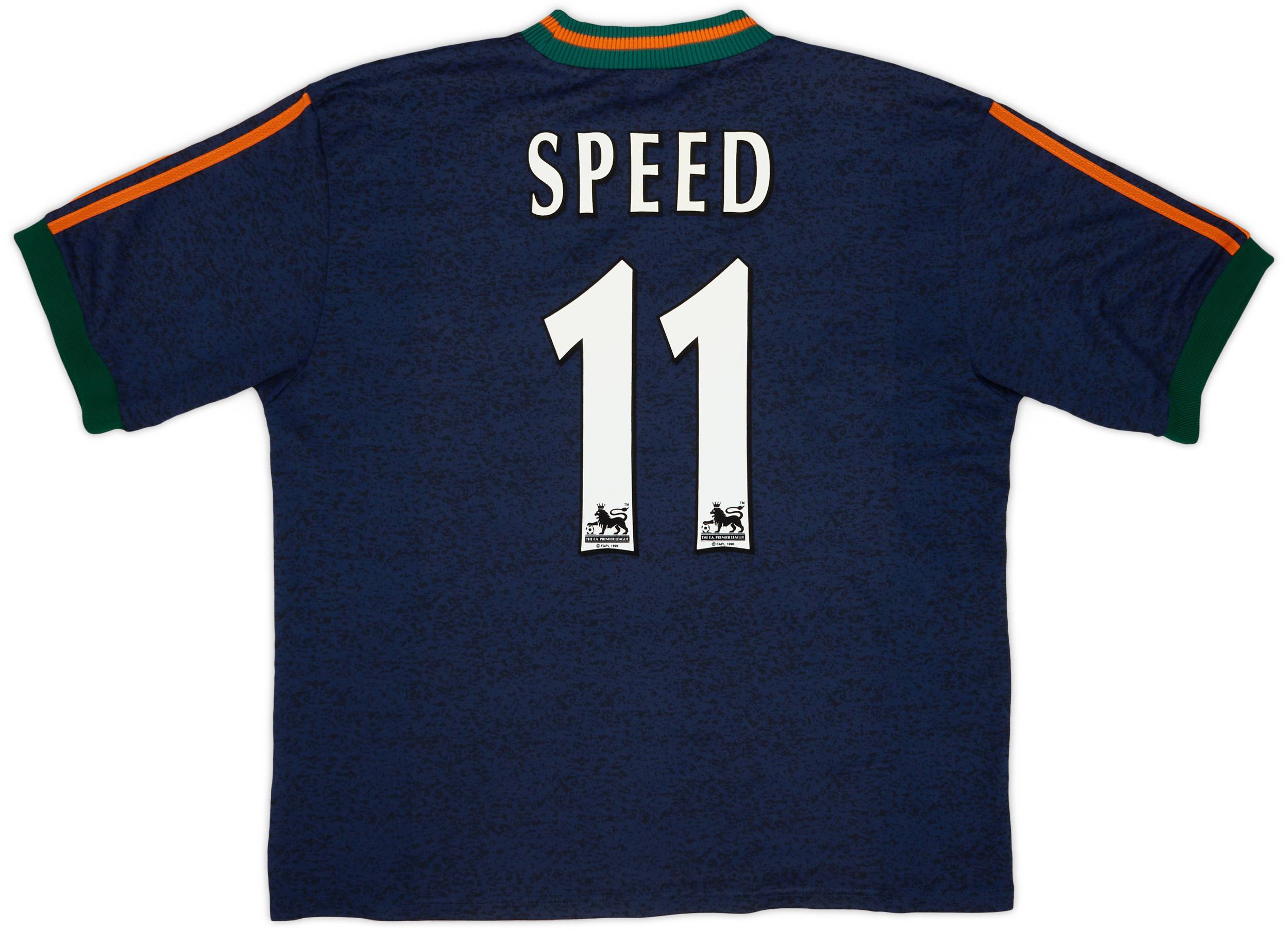1997-98 Newcastle Away Shirt Speed #11 - 6/10 - (XL)