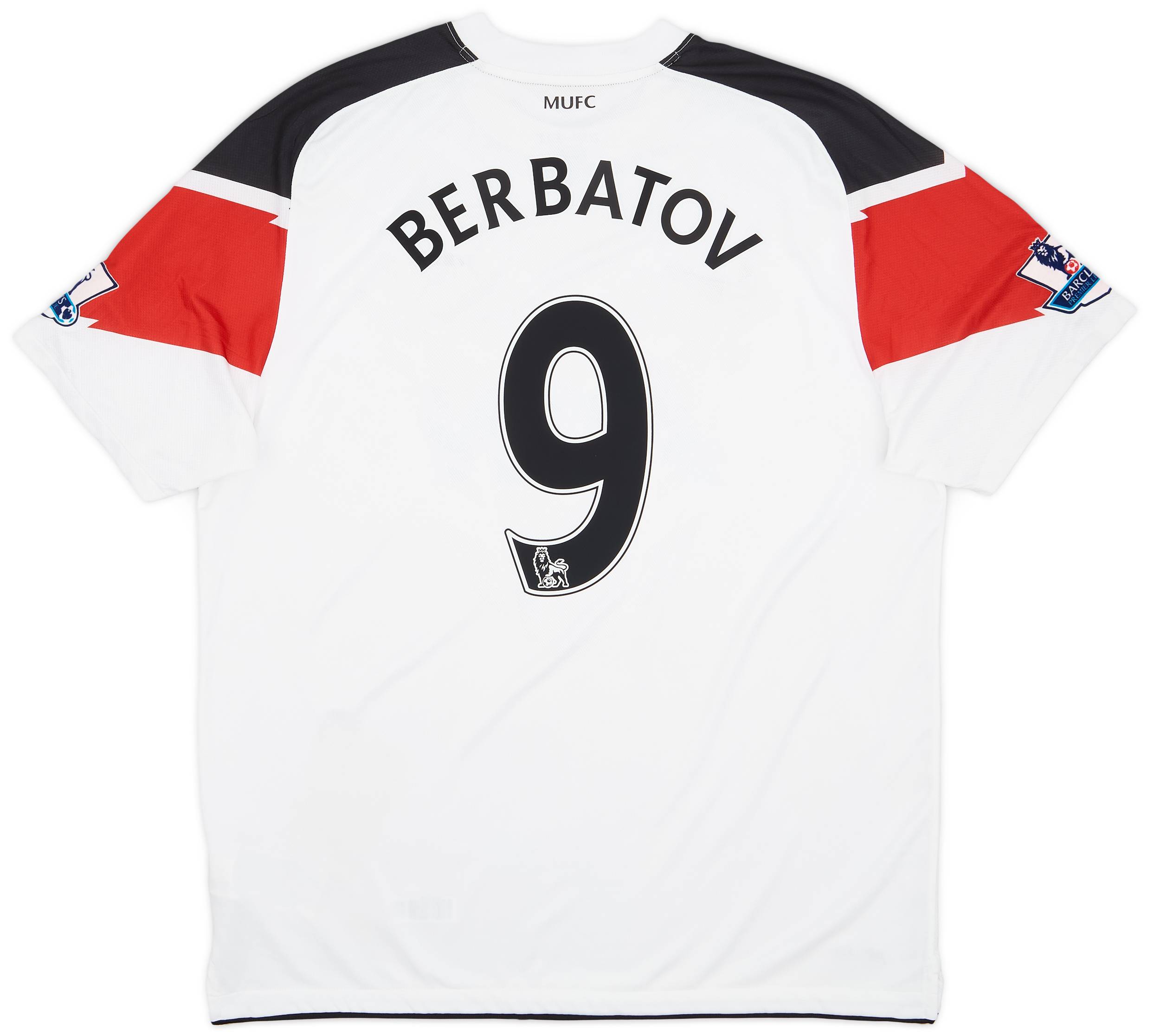 2010-12 Manchester United Away Shirt Berbatov #9 - 6/10 - (L)