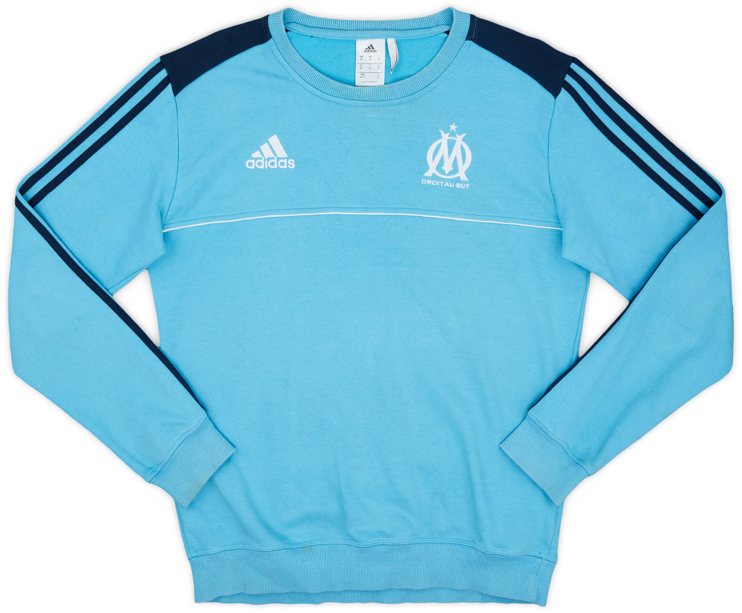 2017 18 Olympique Marseille adidas Sweat Top 6 10 M