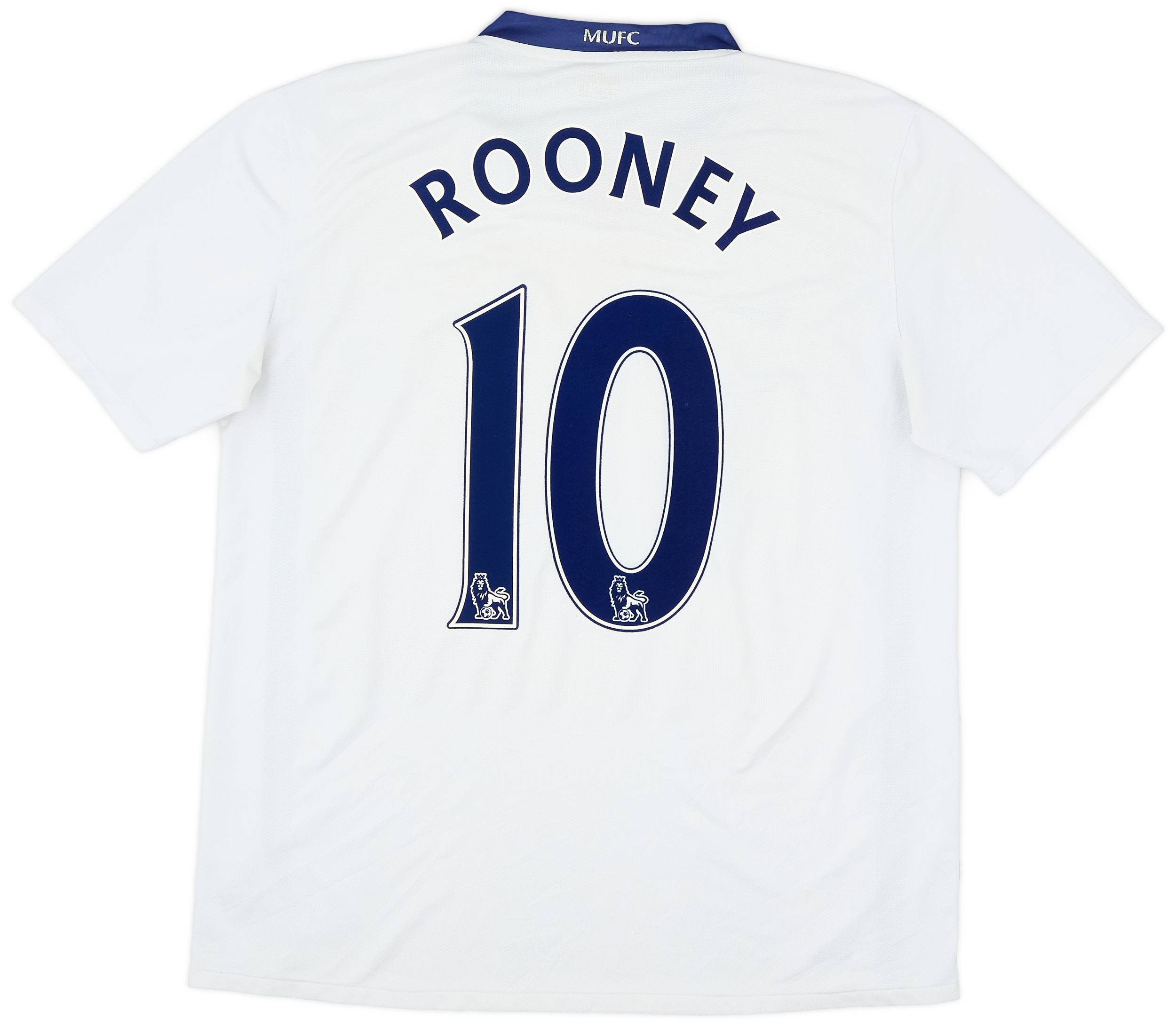 2008-10 Manchester United Away Shirt Rooney #10 - 6/10 - (L)