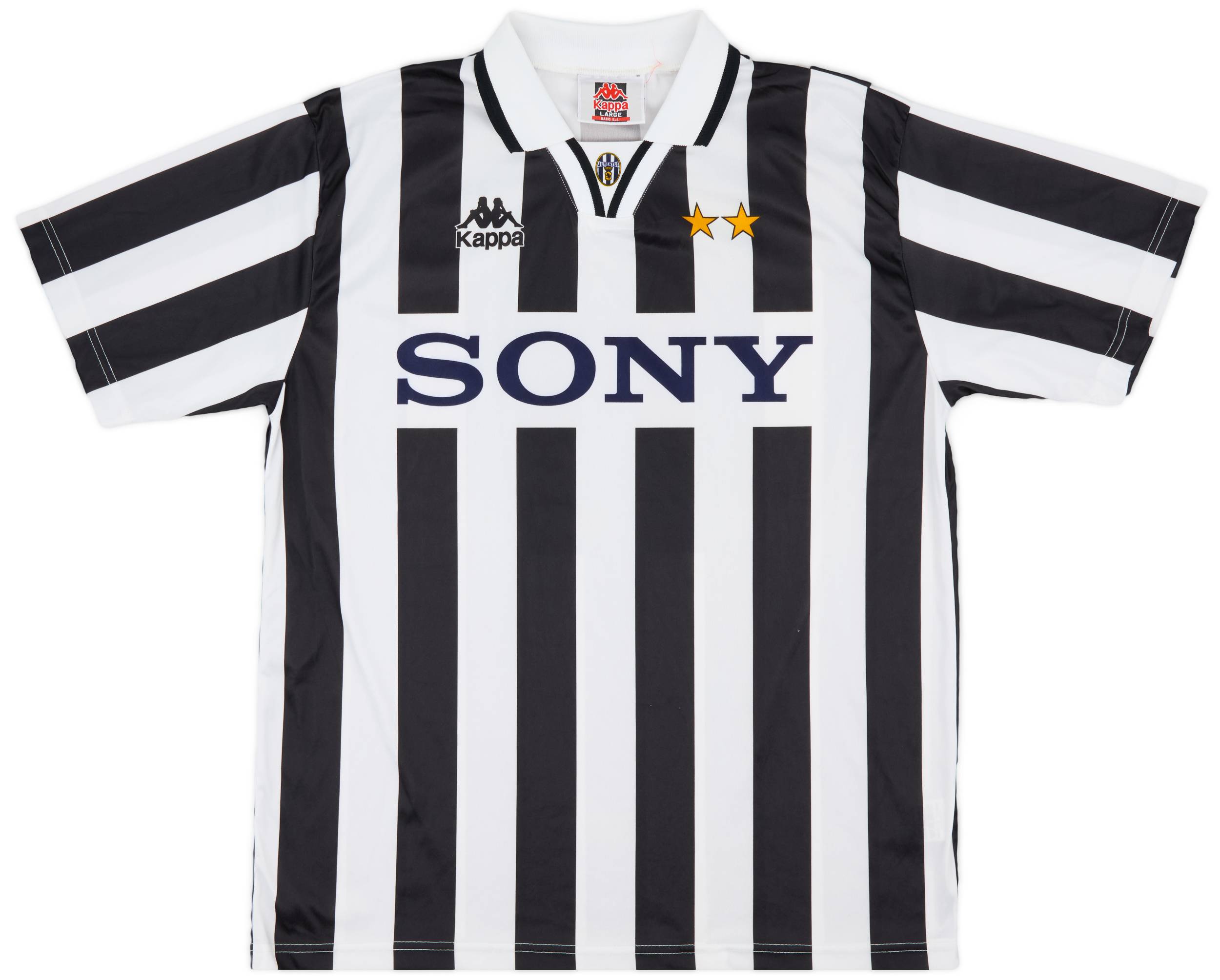 1995-97 Juventus Basic Home Shirt - 9/10 - (L)