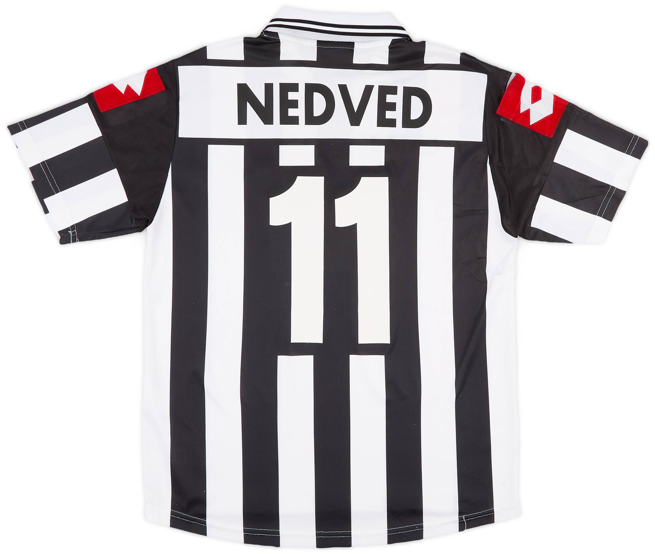 新作モデル Shirt Home European Juventus 2001-02 Nedved (M) - 9/10 - #11 ウェア