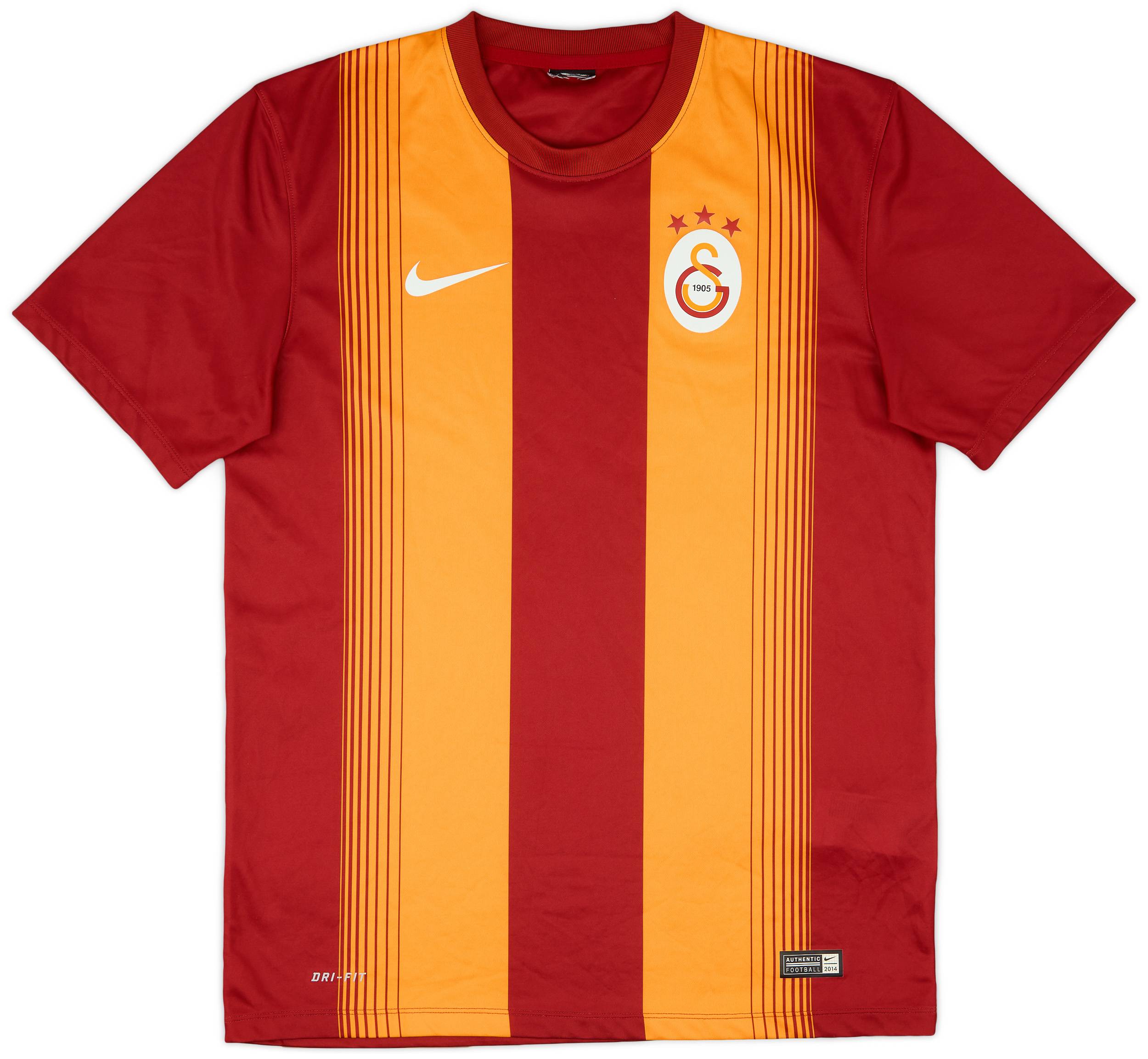 2014-15 Galatasaray Basic Home Shirt - 9/10 - (M)
