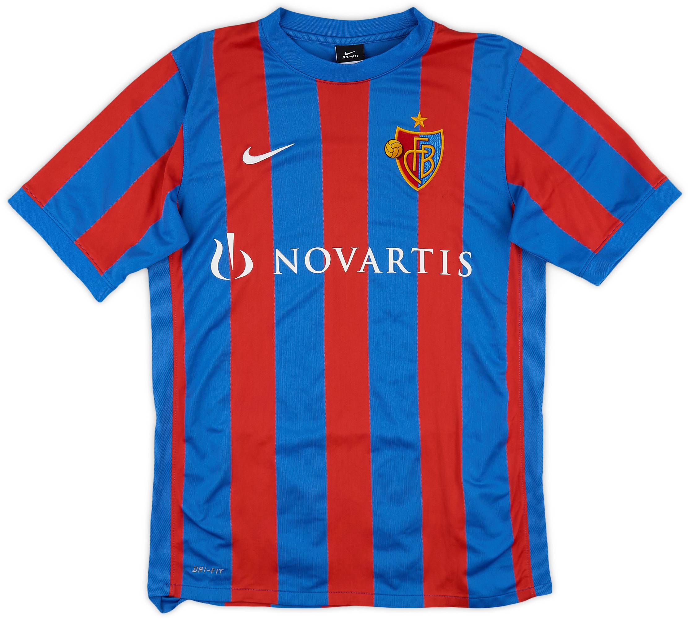 2010-12 FC Basel Home Shirt - 8/10 - (S)