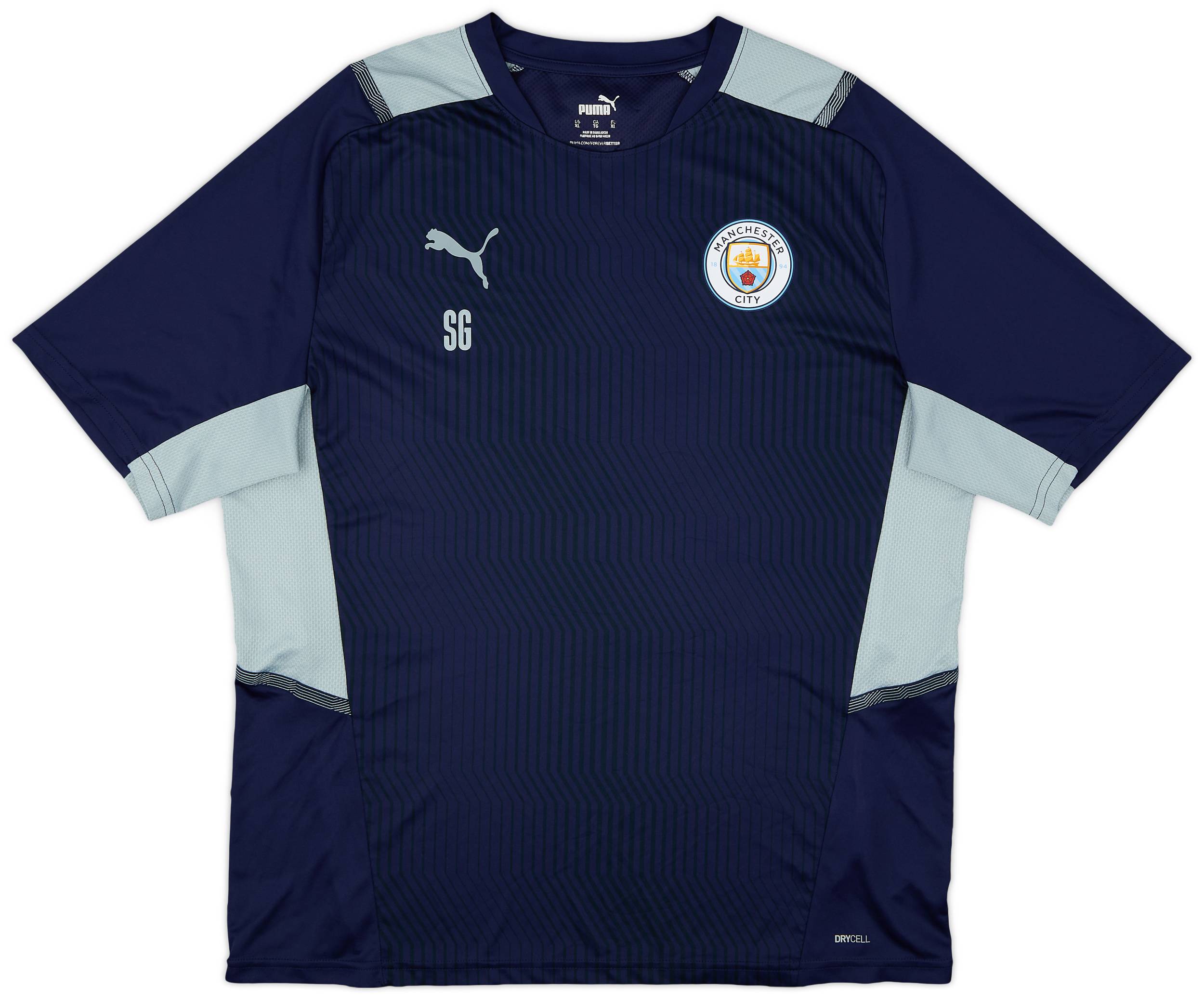 2021-22 Manchester City Staff Issue Puma Training Shirt SG - 5/10 - (XL)
