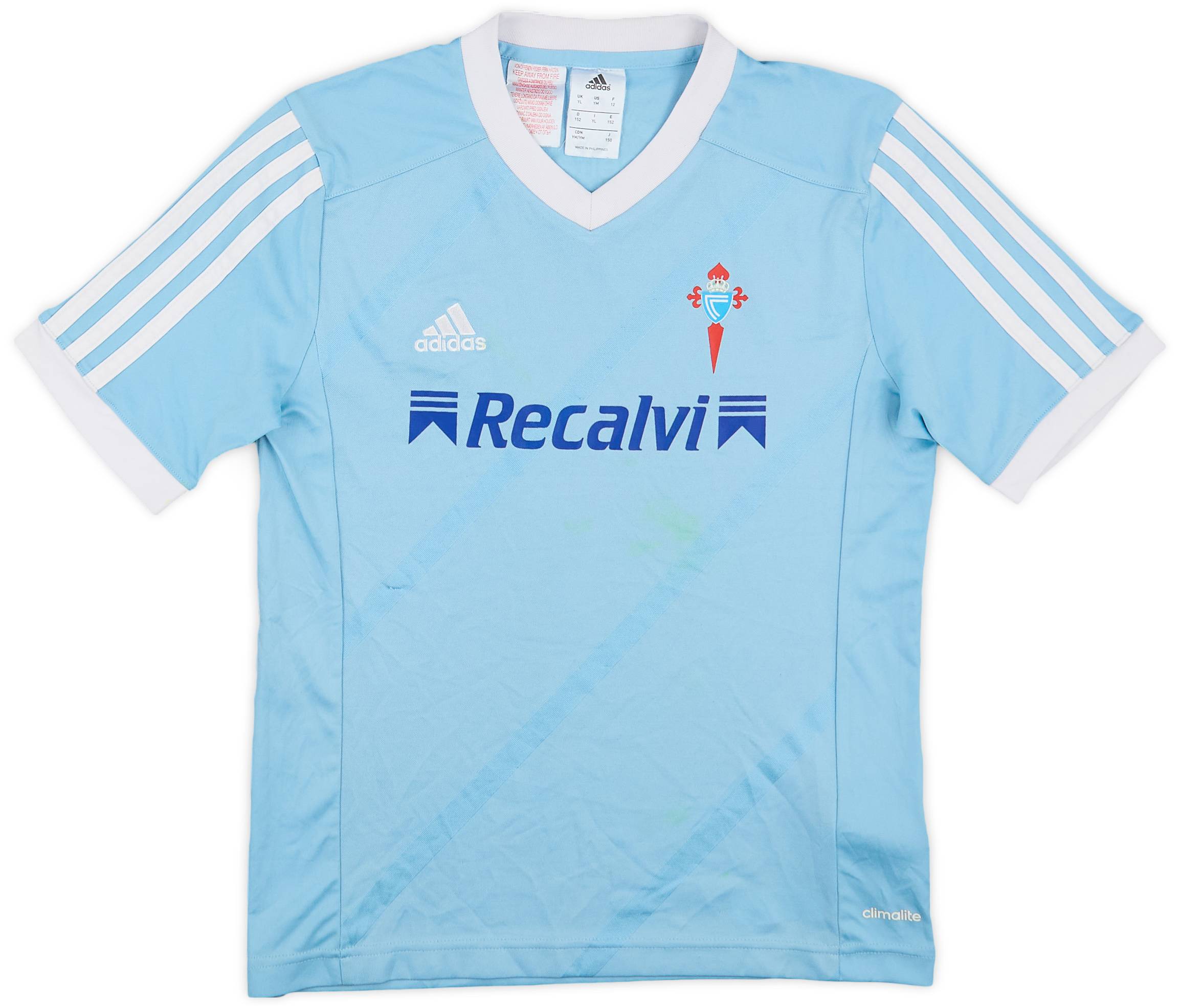 2014-15 Celta Vigo adidas Training Shirt - 4/10 - (L.Boys)