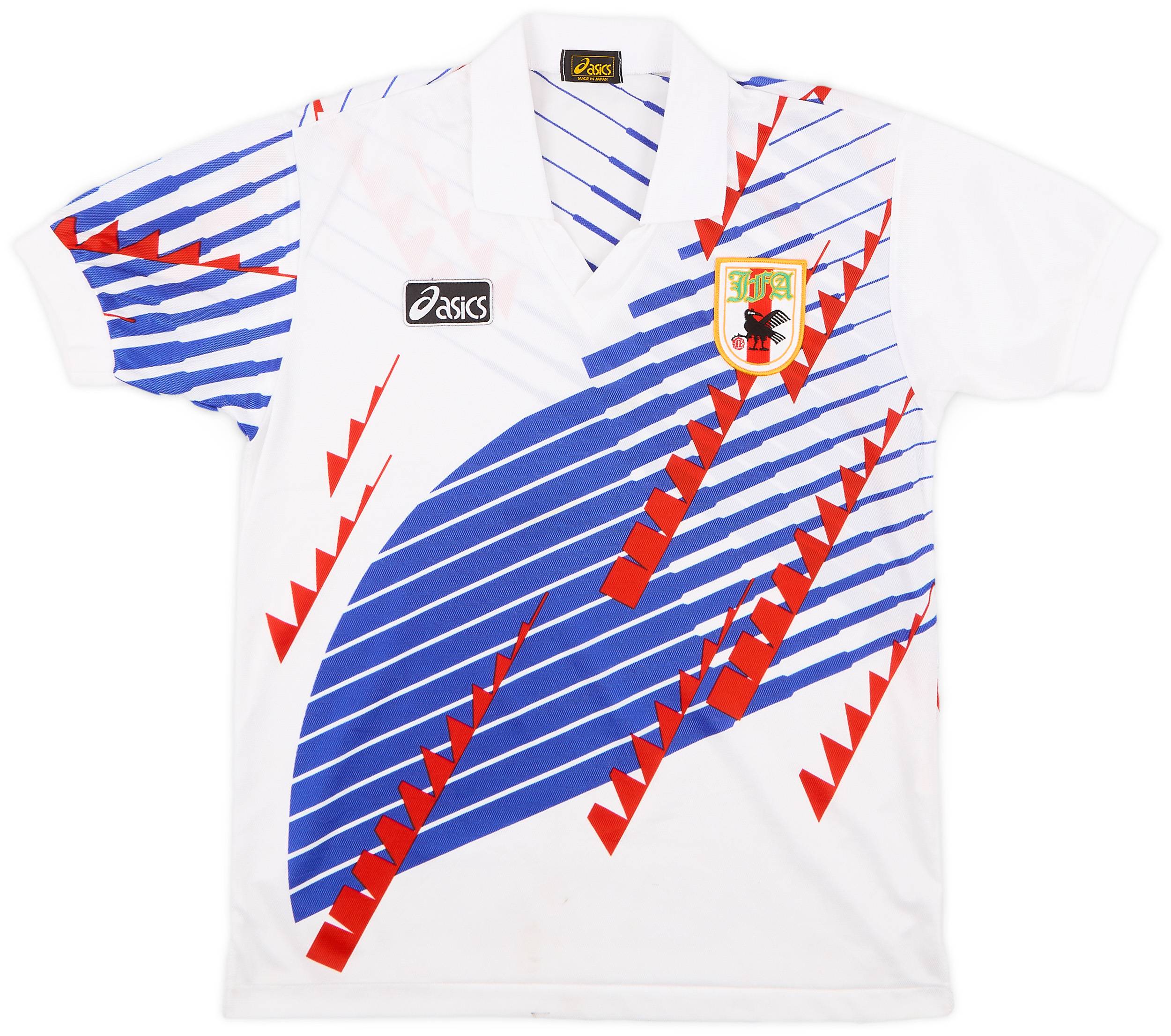 asics】1994年 日本代表 ユニフォーム ドーハの悲劇 三浦知良