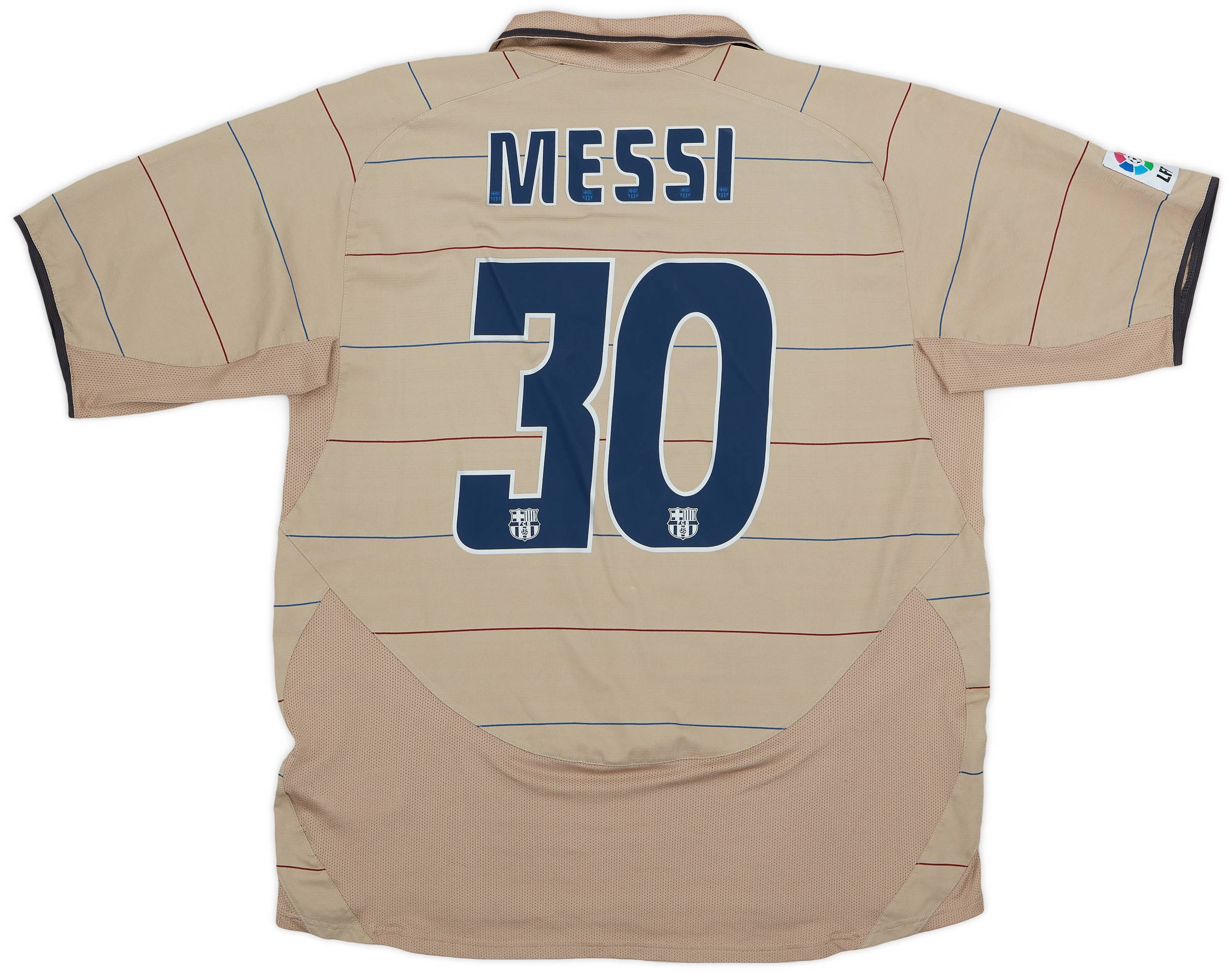 2003-05 Barcelona Away Shirt Messi #30 - 8/10 - (XL)
