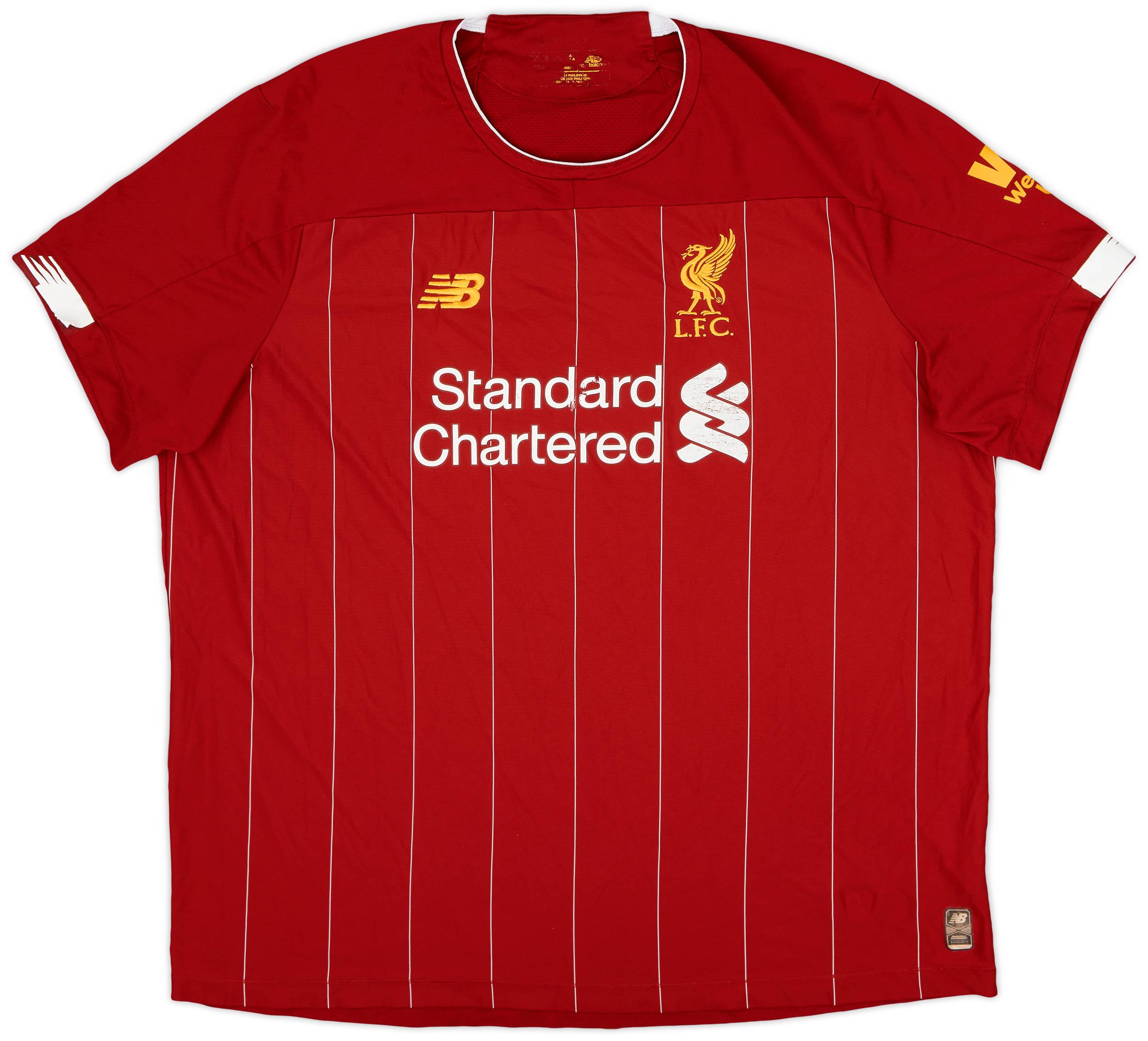 2019-20 Liverpool Home Shirt - 5/10 - (3XL)