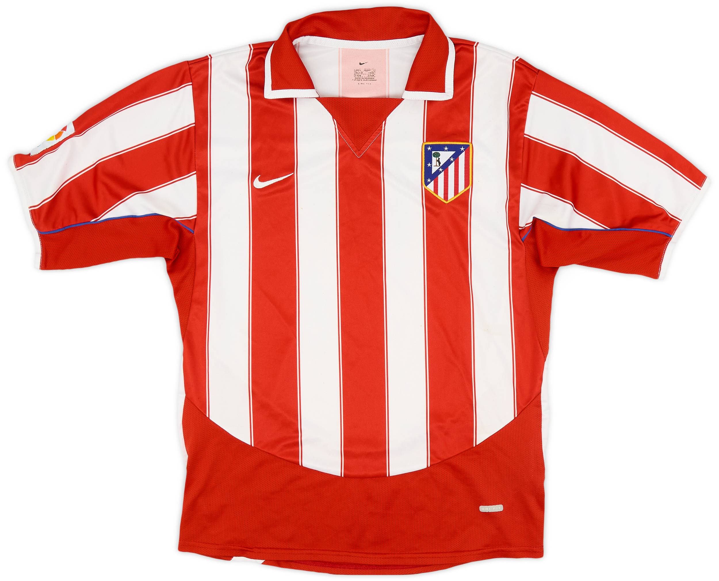 2003-04 Atletico Madrid Home Shirt - 7/10 - (S)