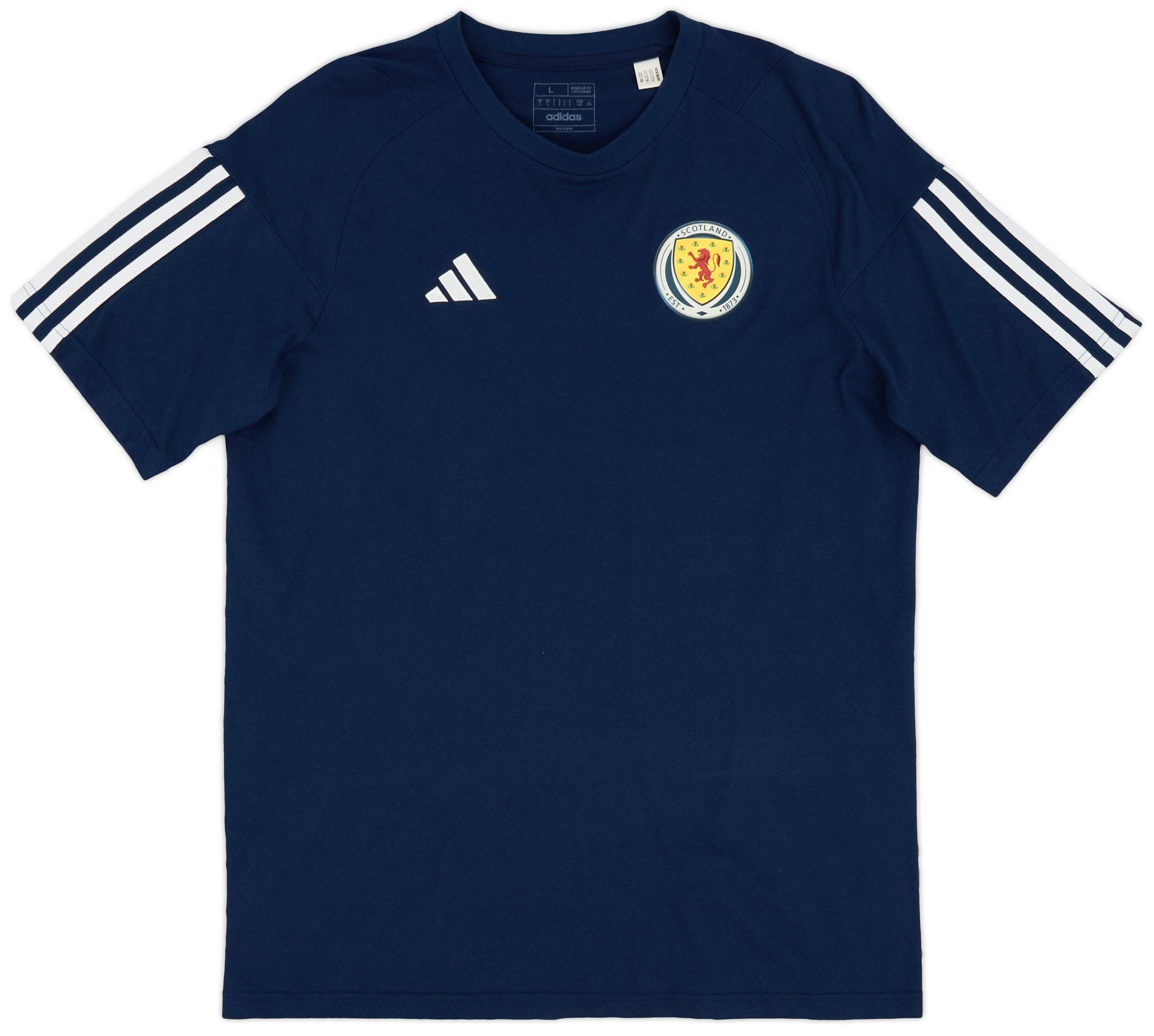 2022-23 Scotland adidas Training Tee - 9/10 - (M)