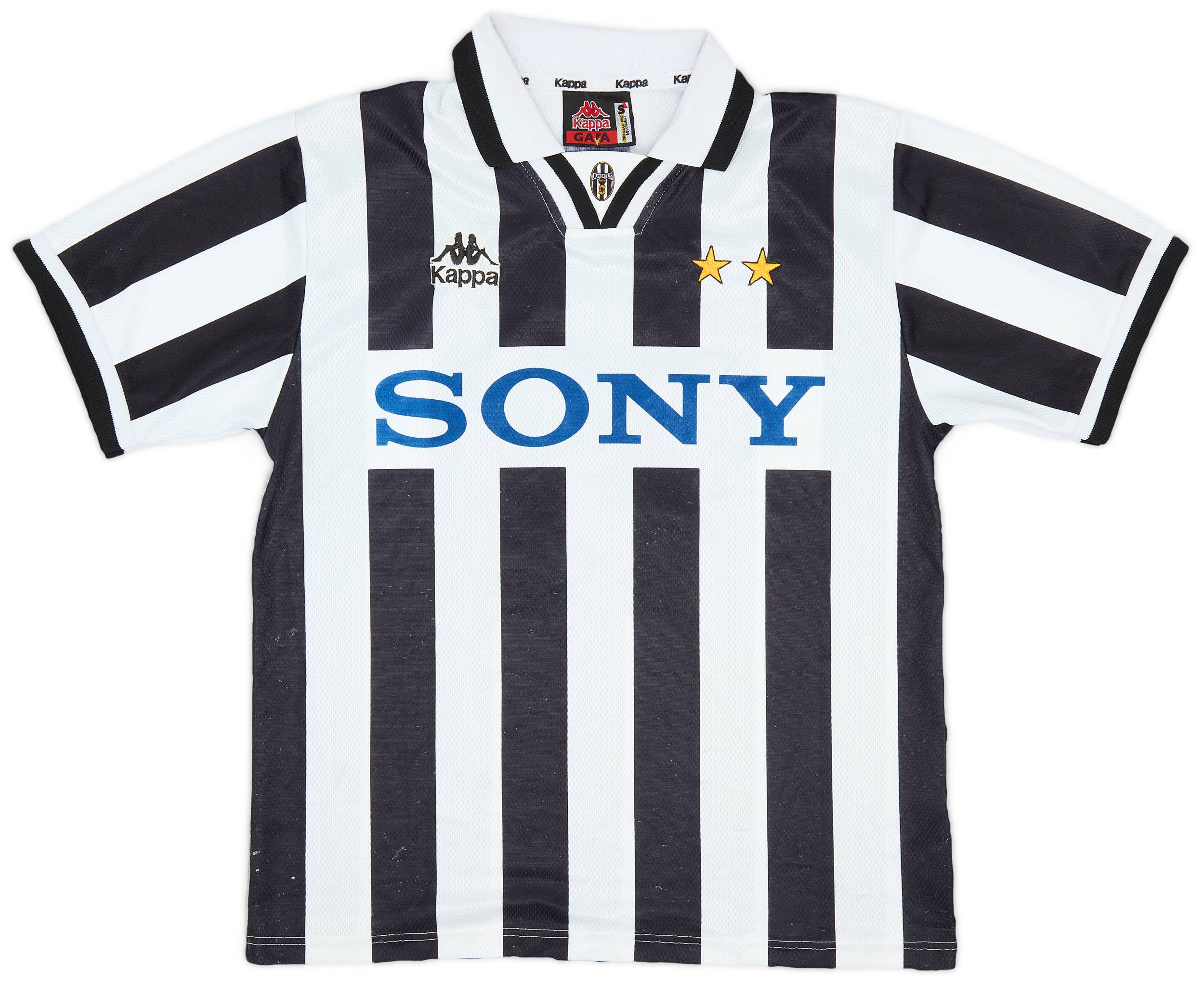 ウェア 1995 1996 Juventus Home L/S Shirt L 1995-97 Juventus Home Shirt Zidane #10 - 8/10 - (S)