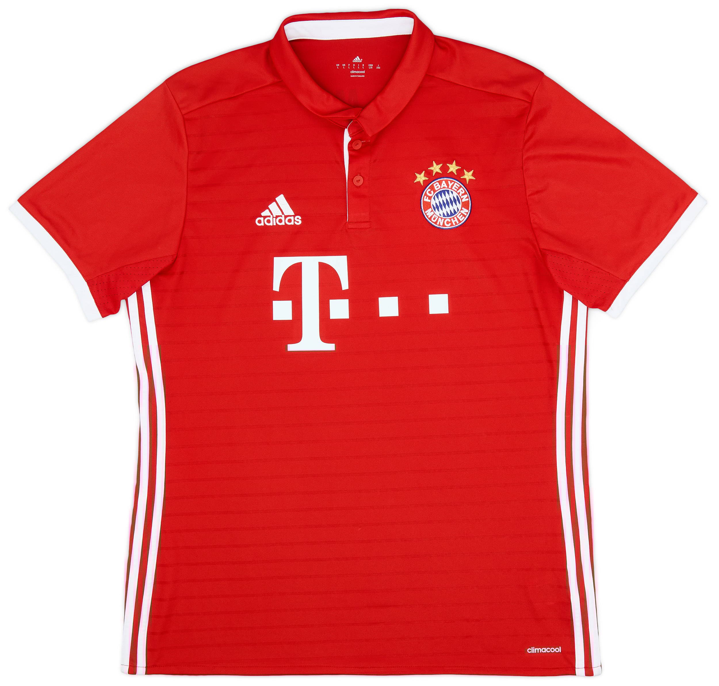 2016-17 Bayern Munich Home Shirt - 8/10 - (L)