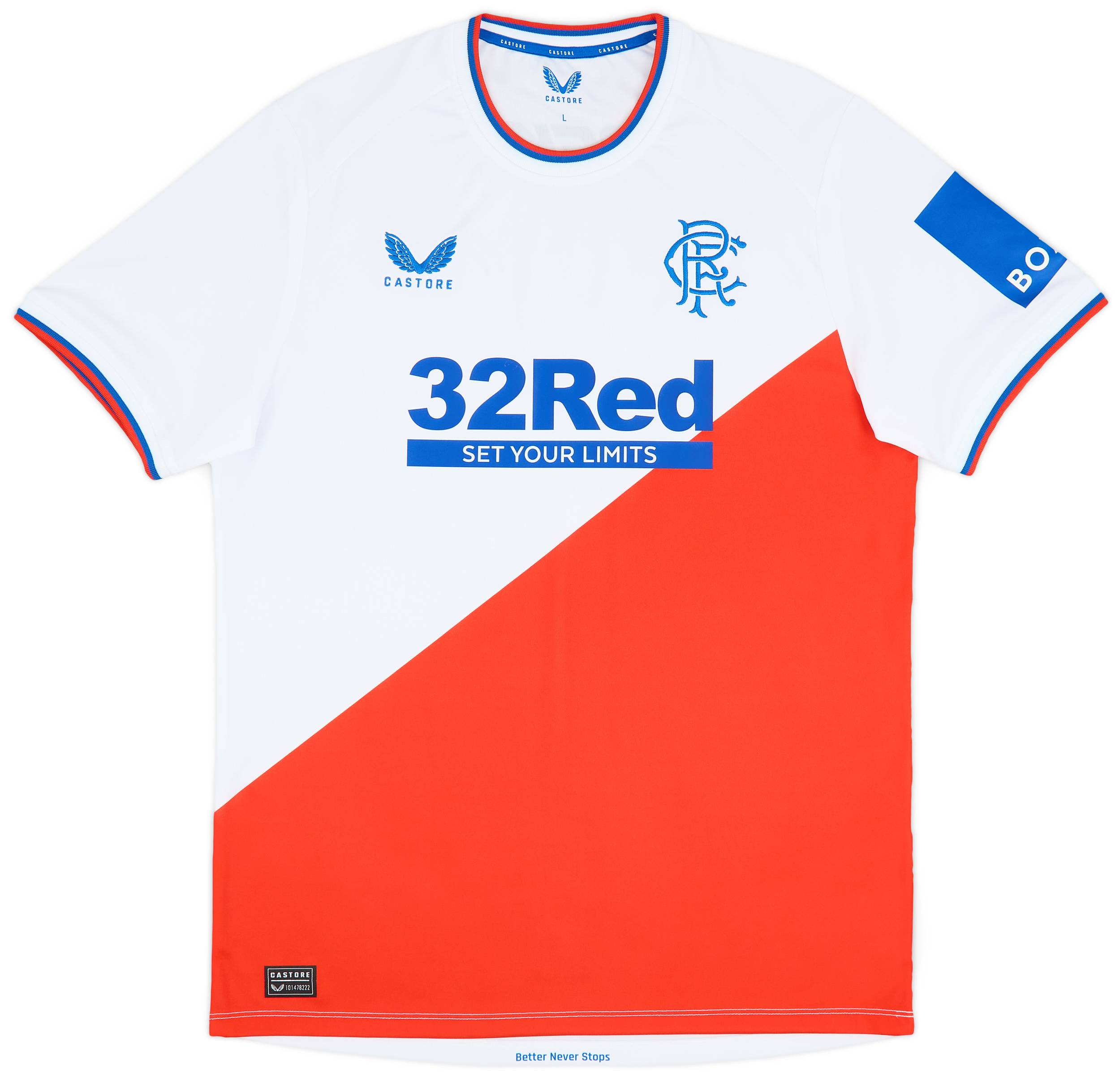 2022-23 Rangers Away Shirt - As New