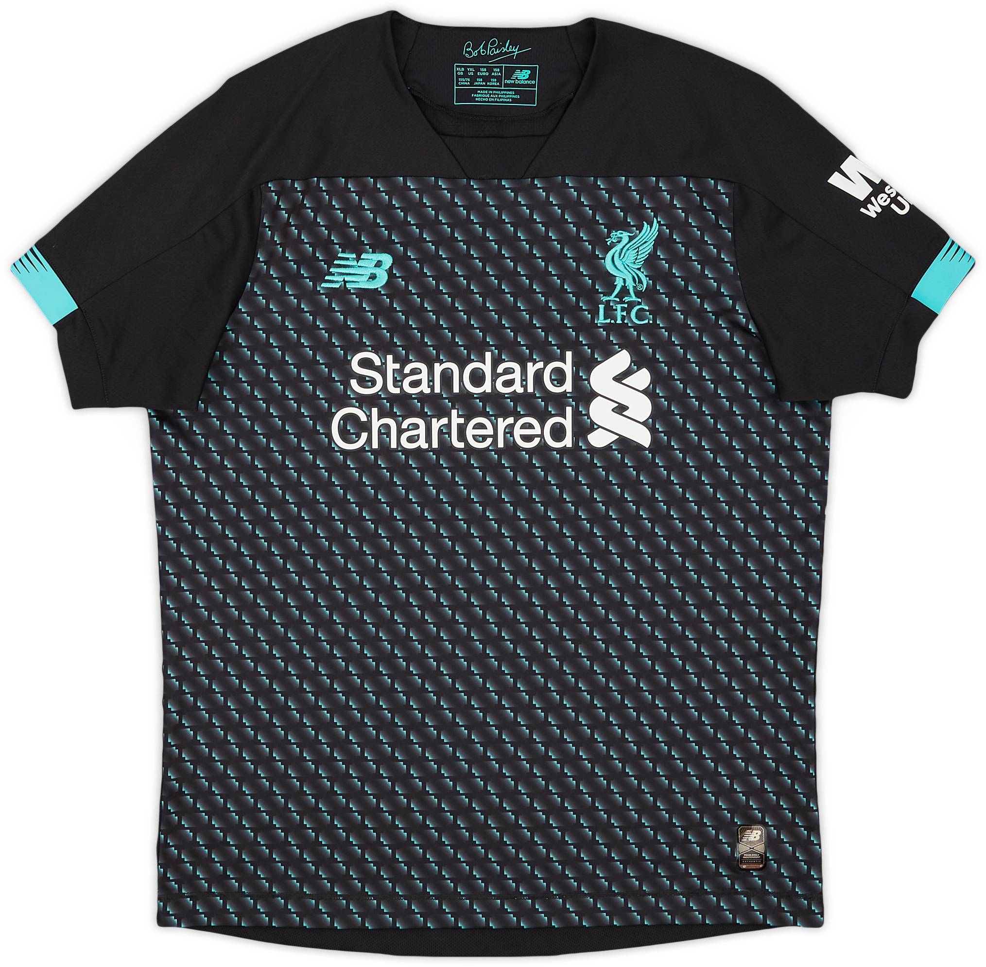 2019-20 Liverpool Third Shirt - 8/10 - (XL.Boys)