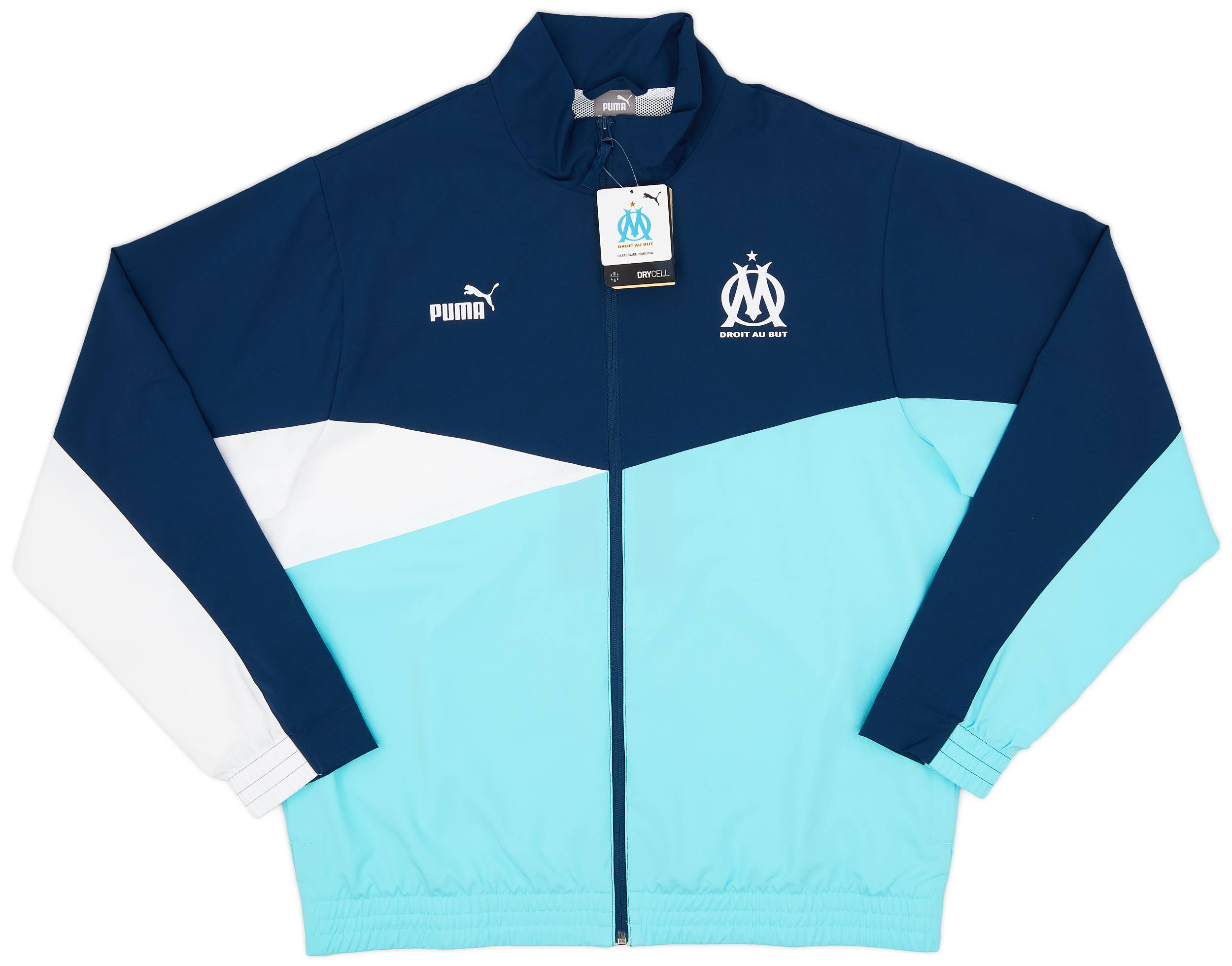 2023 24 Olympique Marseille Puma Training Woven Jacket