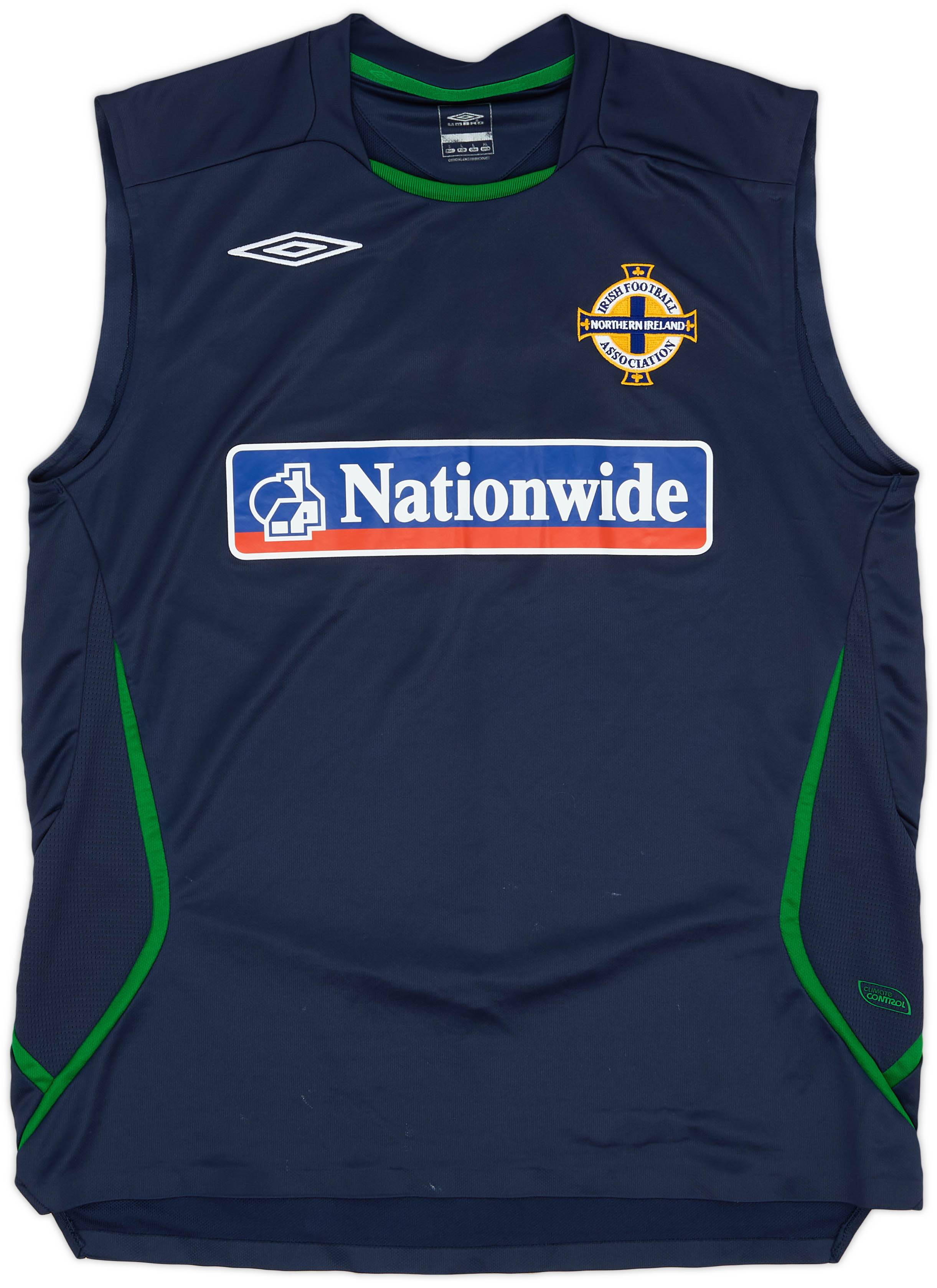 2007-08 Northern Ireland Umbro Training Vest - 9/10 - (L)
