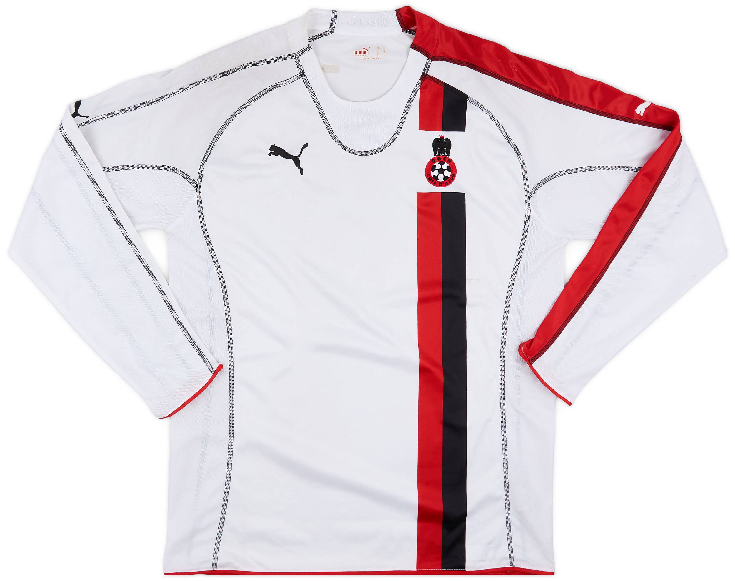 2005-06 Nice Away L/S Shirt - 5/10 - (XL)