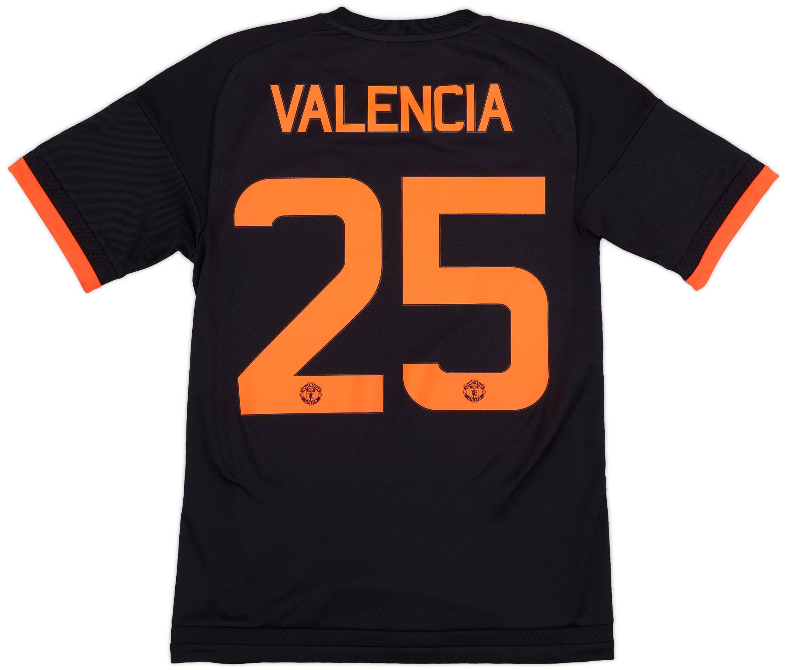 2015-16 Manchester United Third Shirt Valencia #25 - 8/10 - (S)