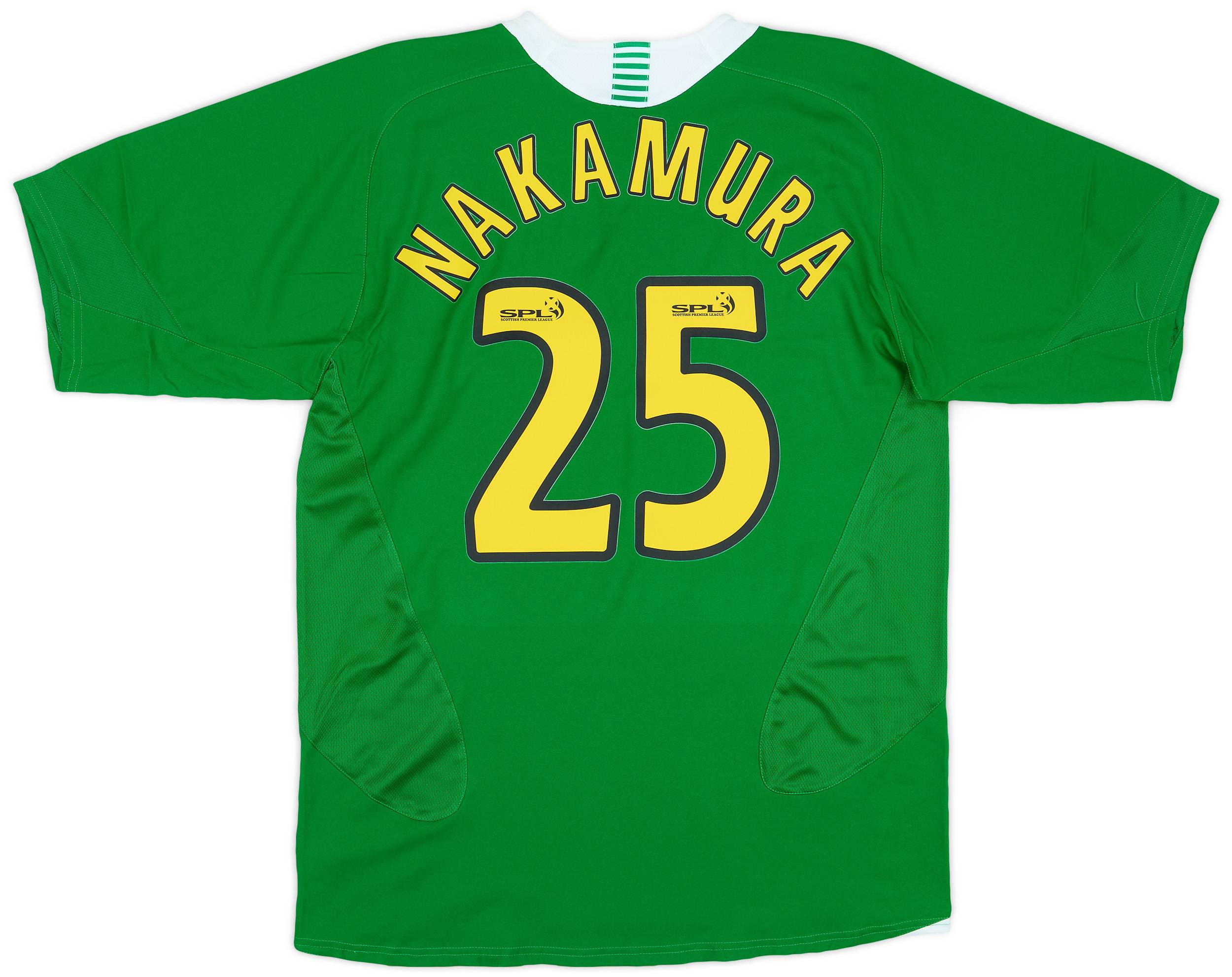 05/06 セルティック　アウェイ　No.25 NAKAMURA 98f38d35f4d1b733bdd7c9012d5eb7