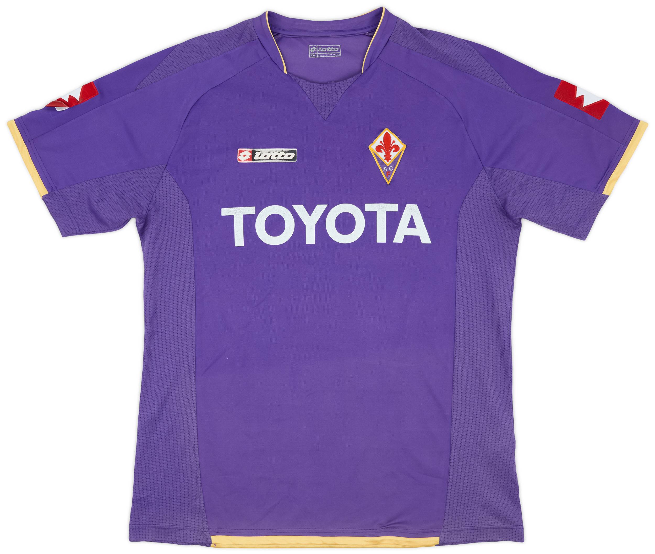 2007-08 Fiorentina Home Shirt - 5/10 - (XXL)