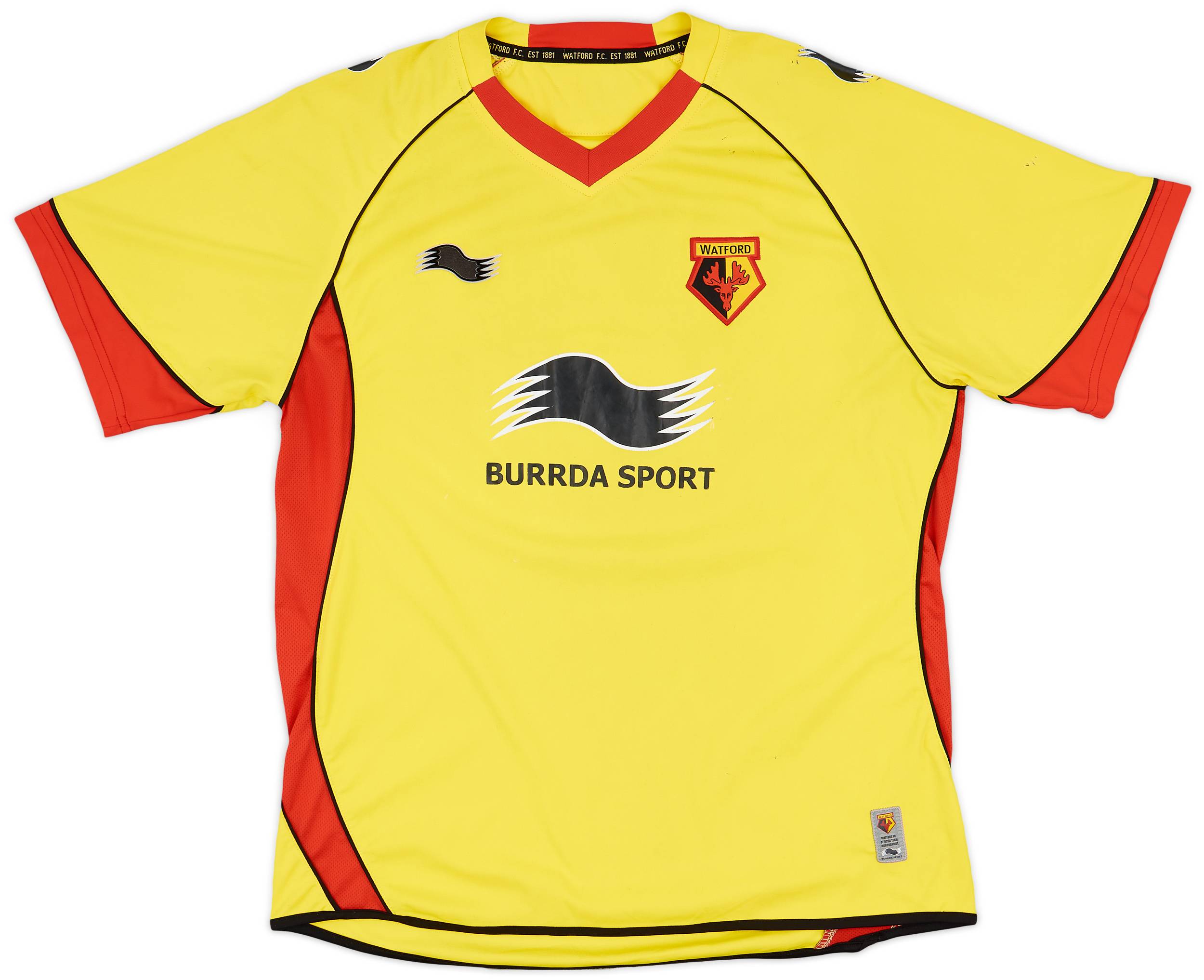 2011-12 Watford Home Shirt - 6/10 - (L)