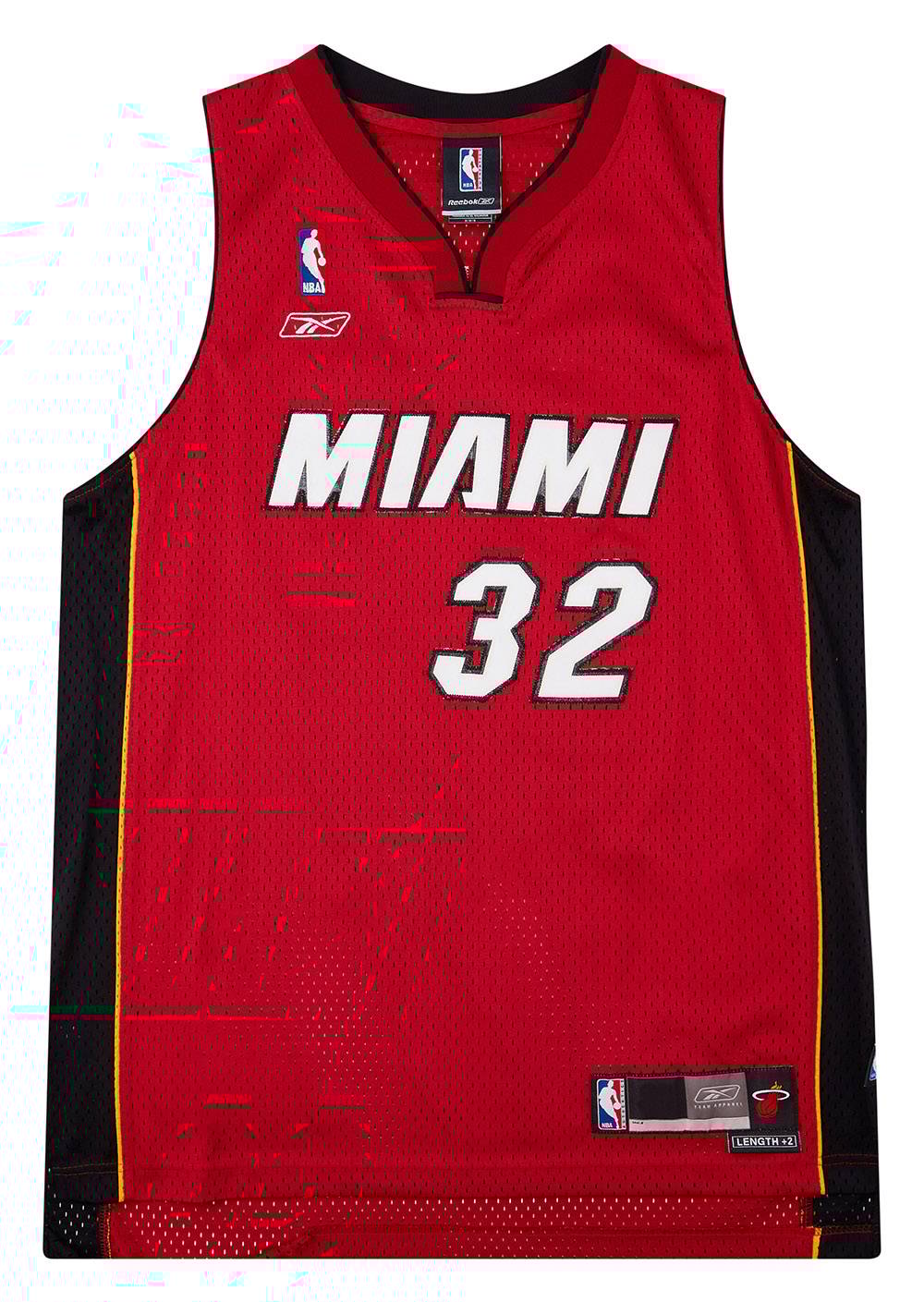 2004-06 Miami Heat O'Neal #32 Reebok Swingman Alternate Jersey (Very Good) M