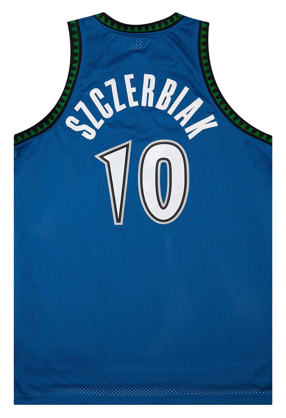 2004-06 Minnesota Timberwolves Szczerbiak #10 Reebok Swingman Away