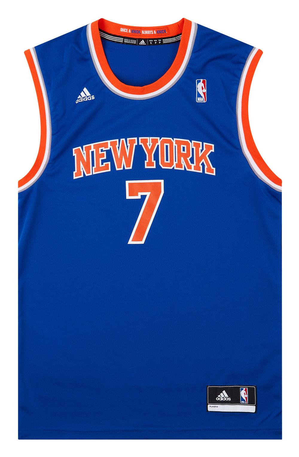 Carmelo anthony away jersey on sale