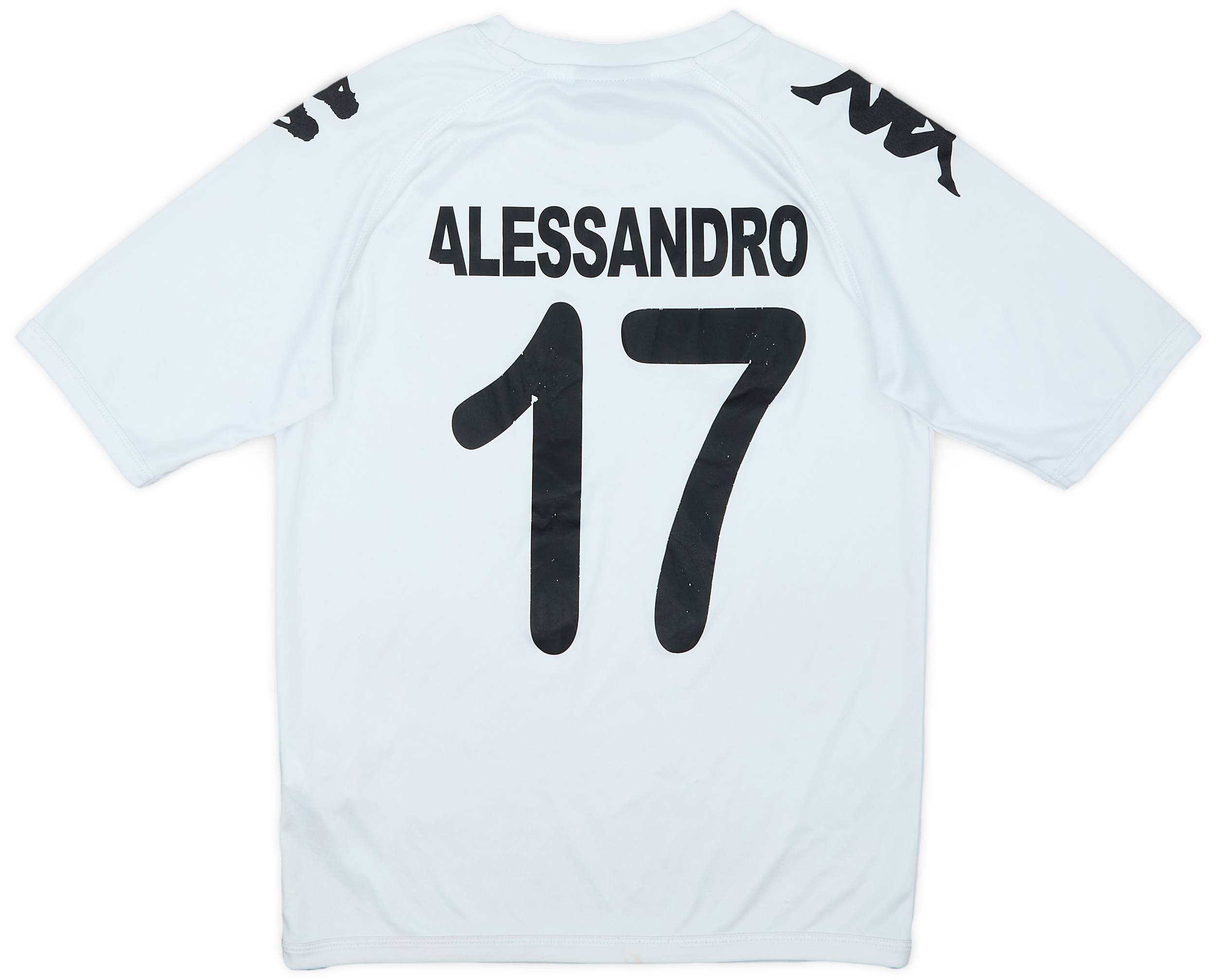2018-19 Torino Kappa Academy Training Shirt Alessandro #17 - 7/10 - (L.Boys)