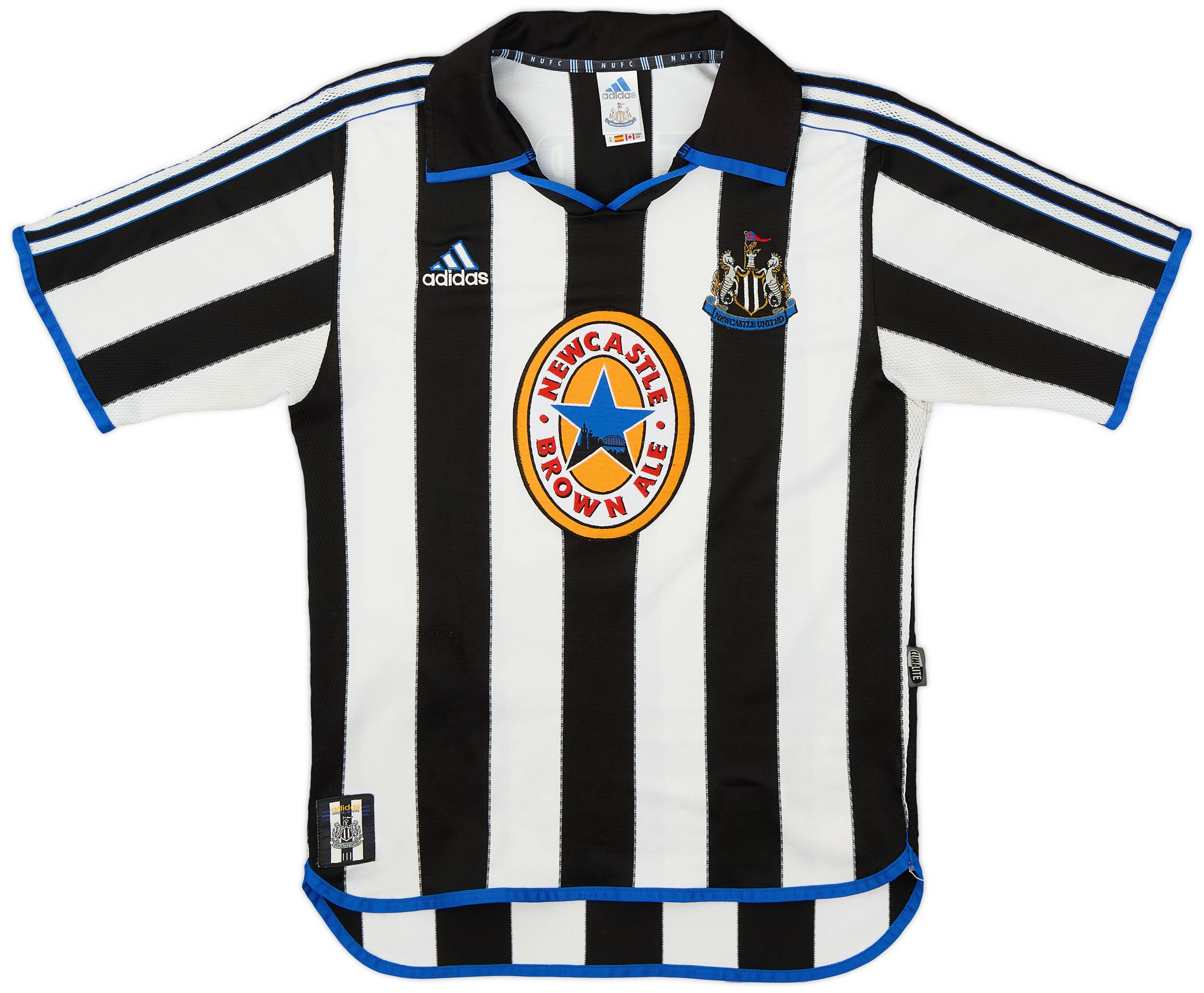 1999-00 Newcastle Home Shirt Shearer #9 - 7/10 - (S)