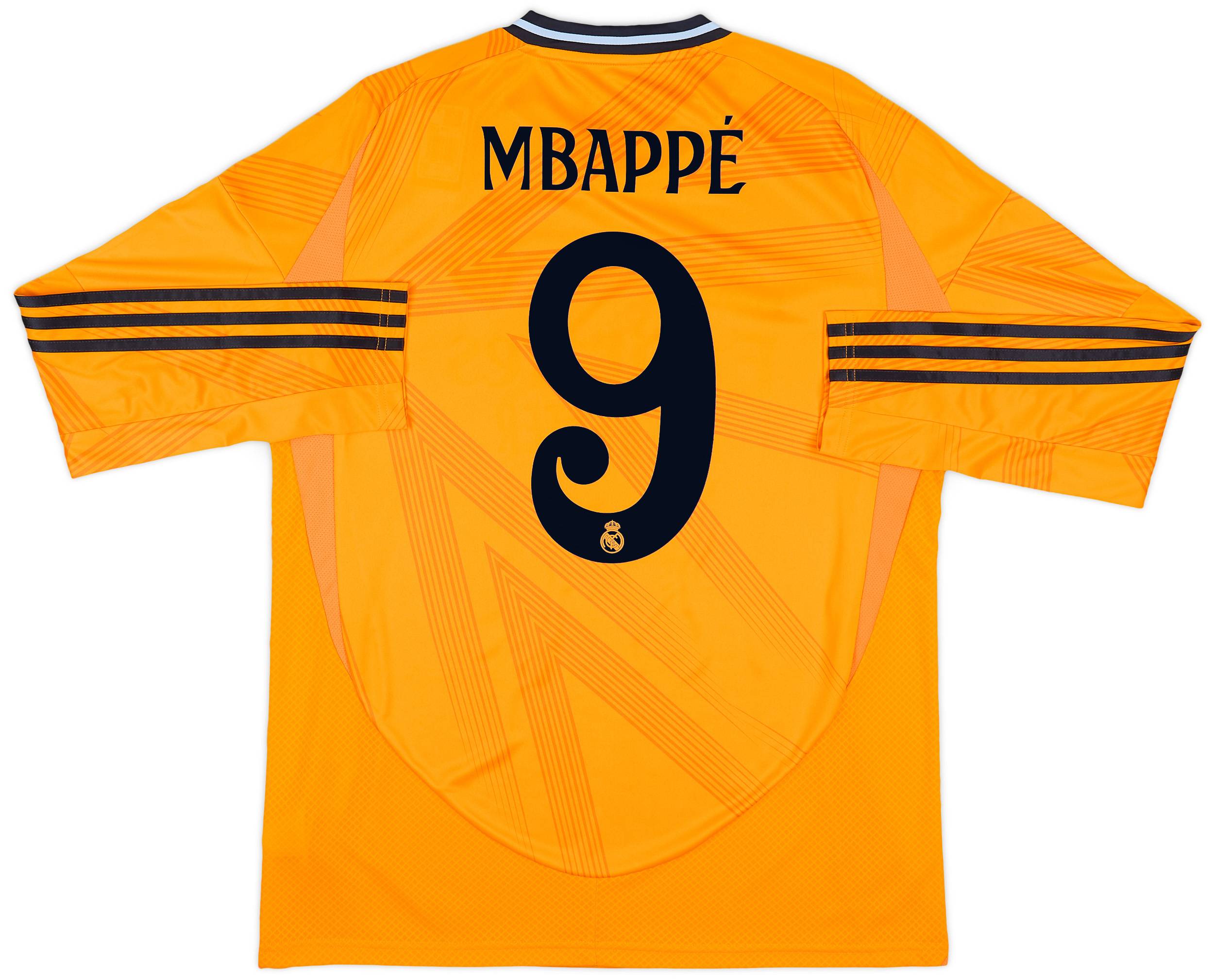 2024-25 Real Madrid Away L/S Shirt Mbappe #9