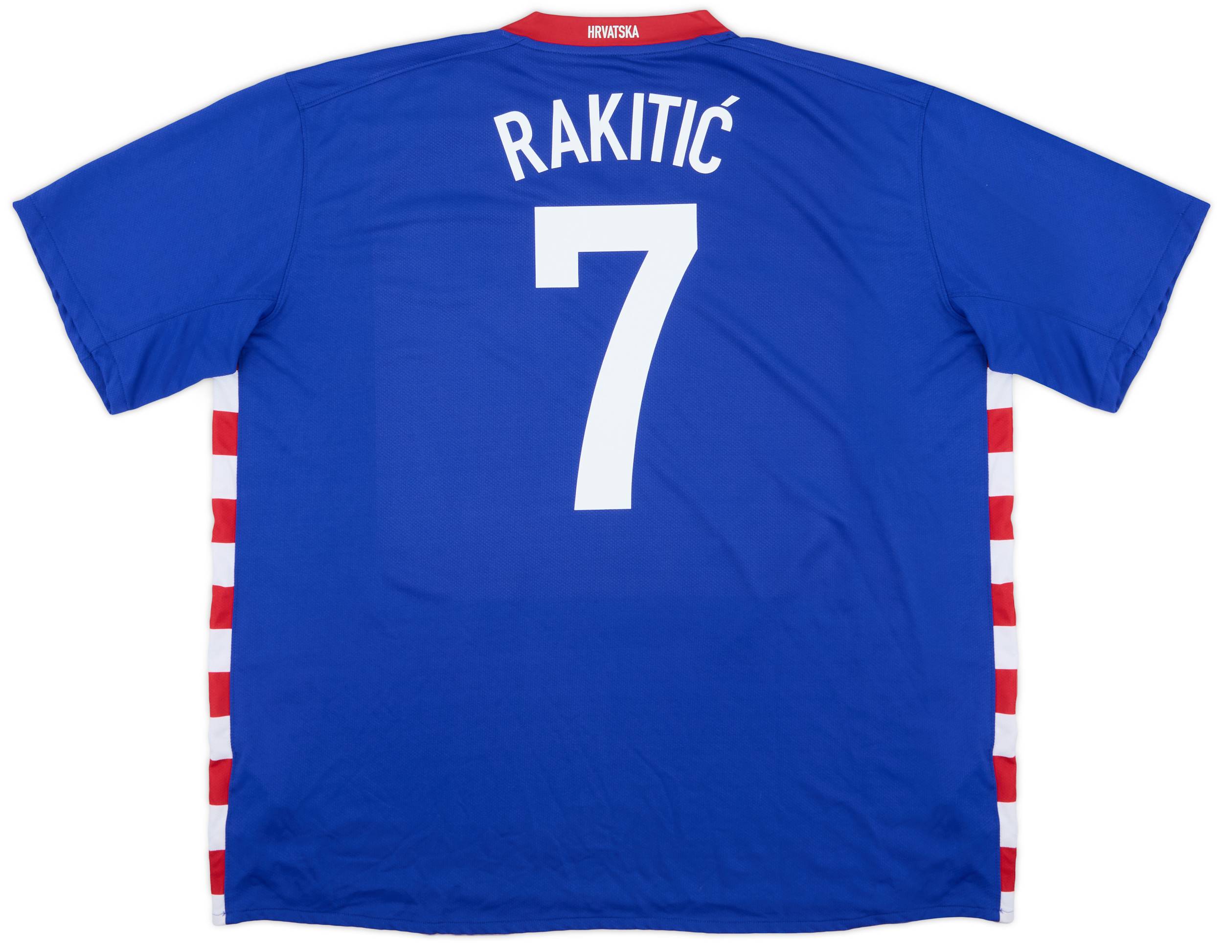 2007-09 Croatia Away Shirt Rakitic #7 - 6/10 - (XXL)