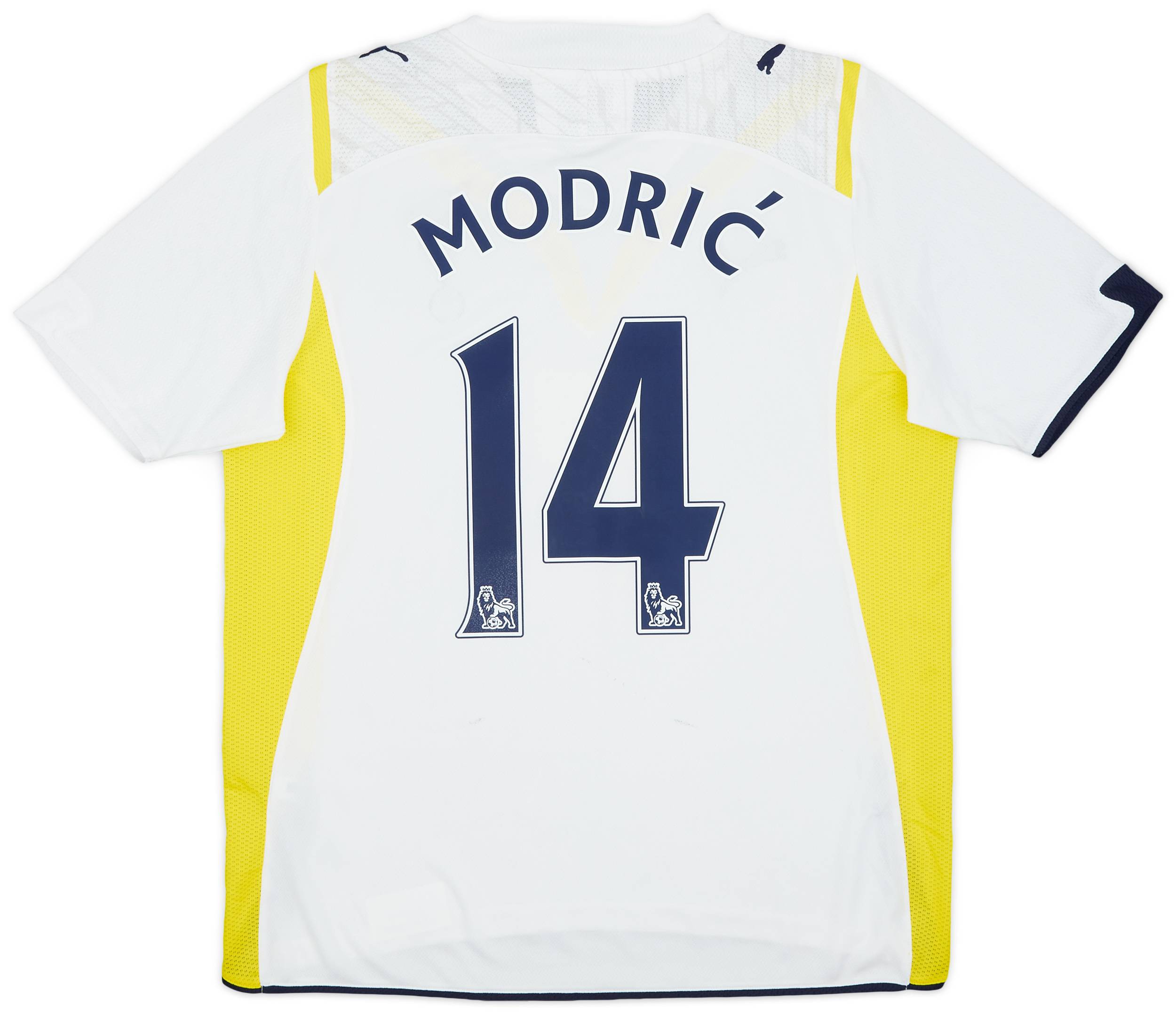 2009-10 Tottenham Home Shirt Modric #14 - 7/10 - (S)