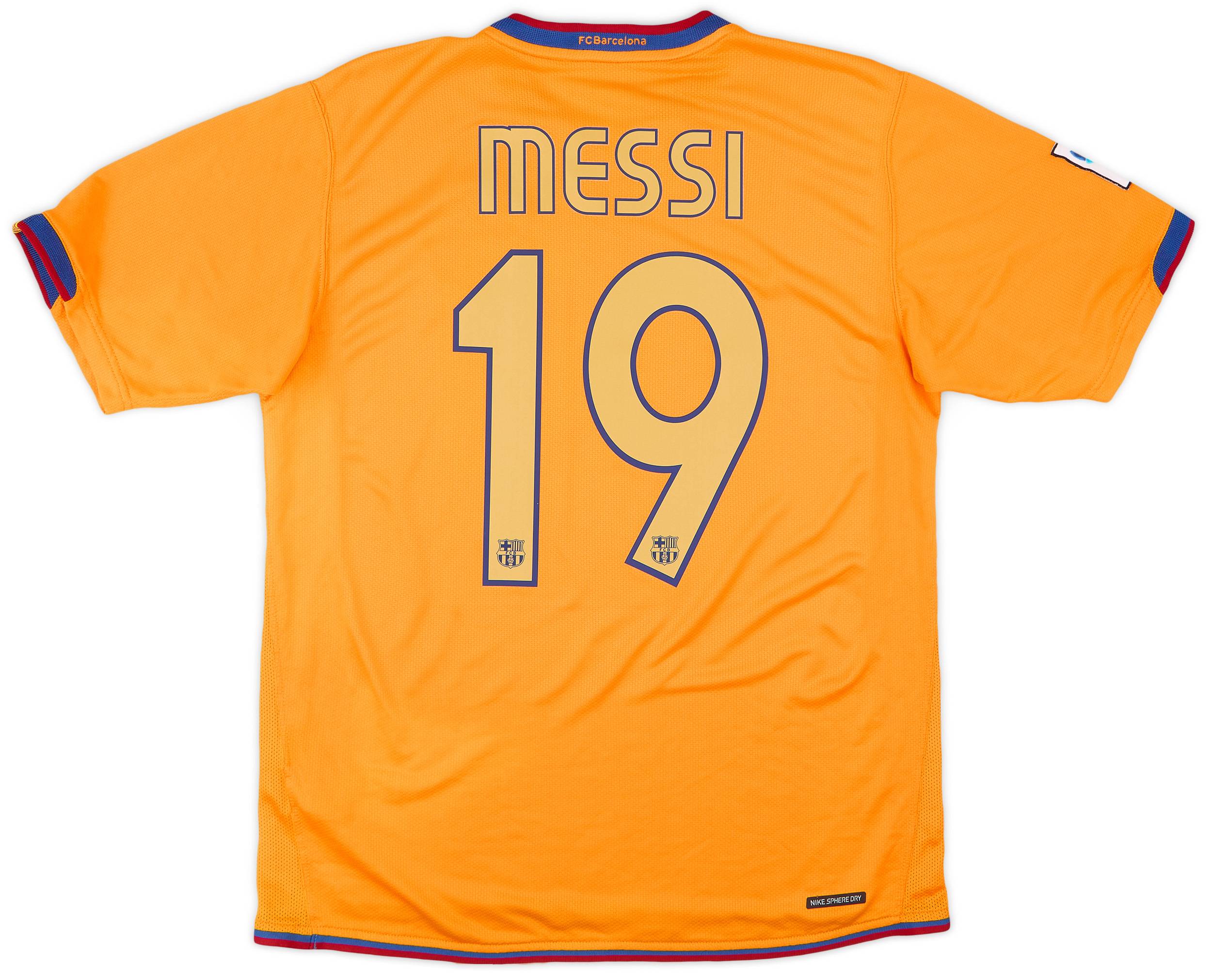 2006-08 Barcelona Away Shirt Messi #19 - 6/10 - (M)