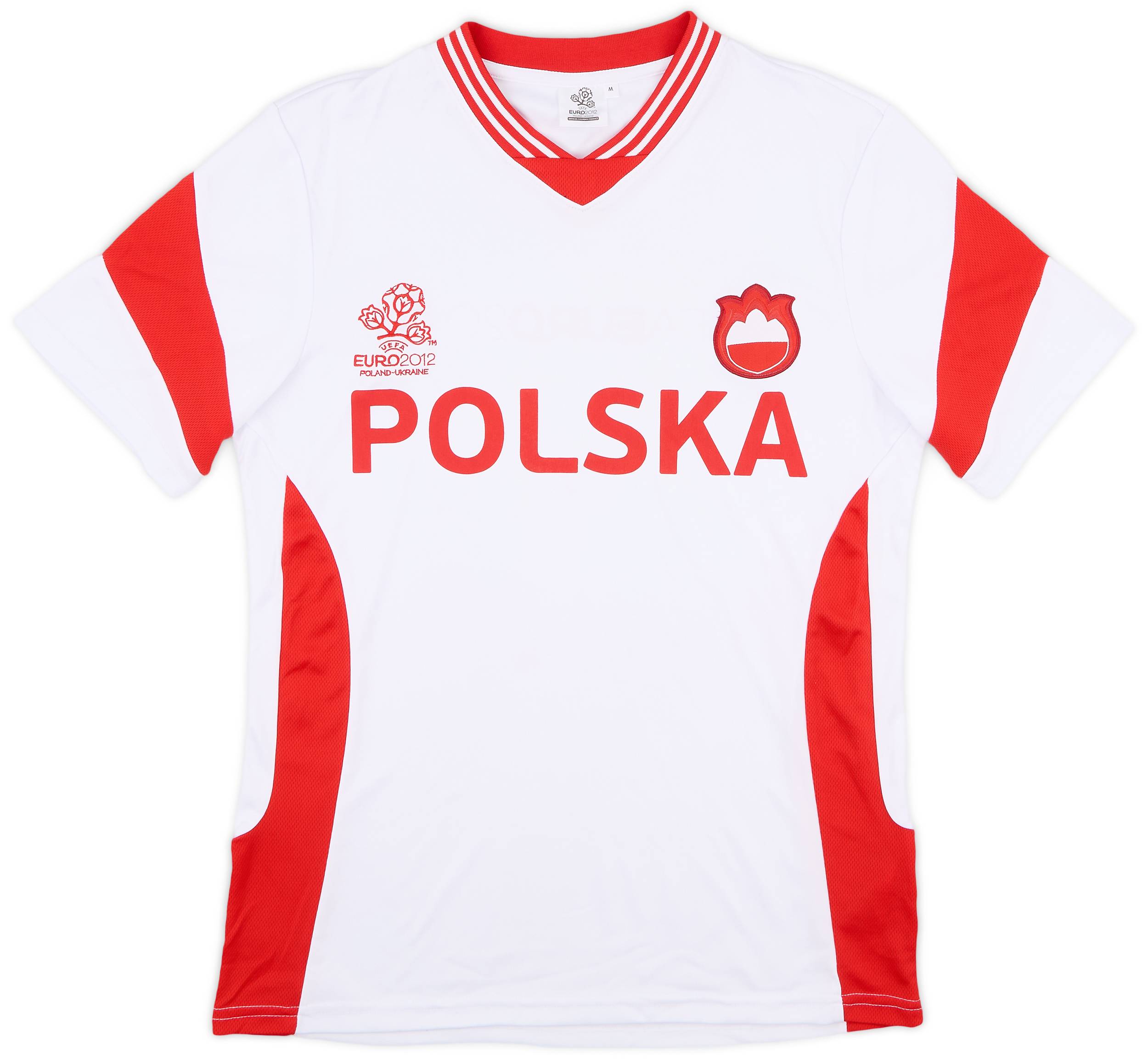 2012 Poland 'Euro 2012' Training Shirt - 10/10 - (M)