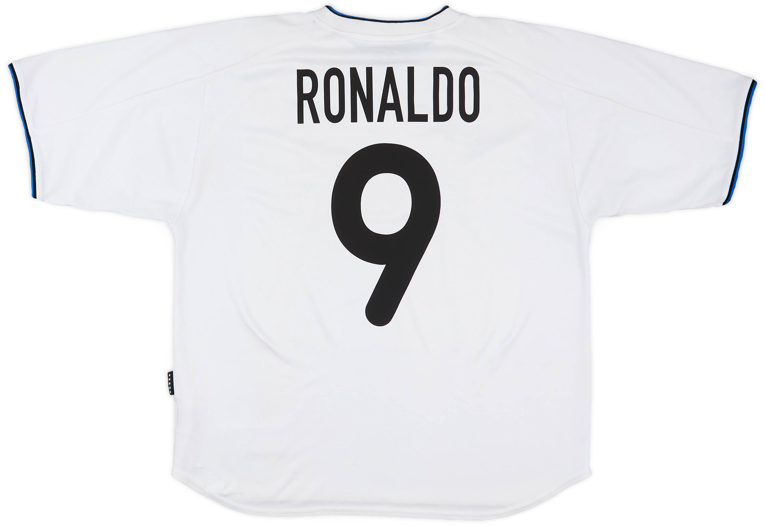 1999-00 Inter Milan Away Shirt Ronaldo #9 - 6/10 - (L)