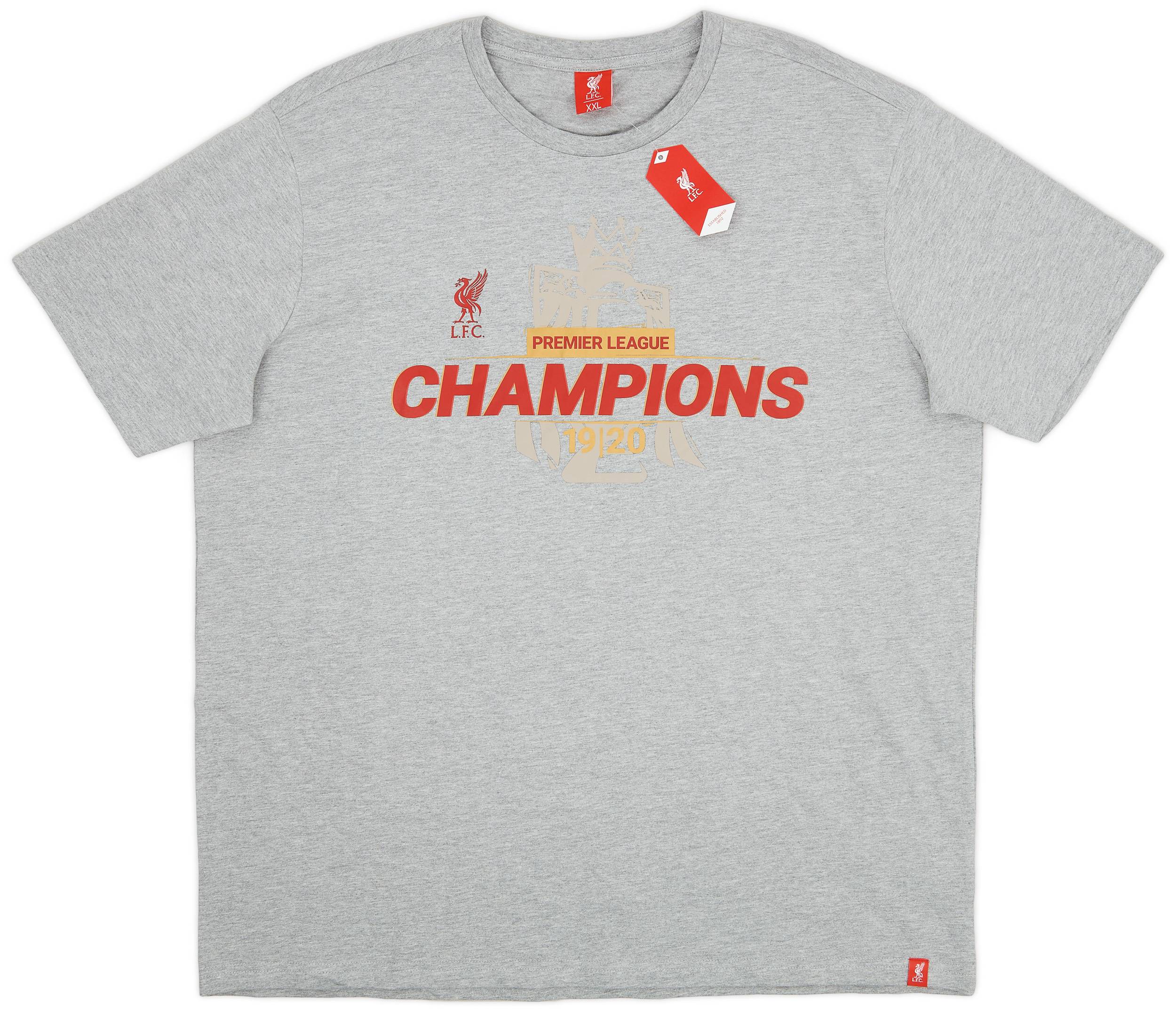 2019-20 Liverpool 'Champions' Graphic Tee (XXL)