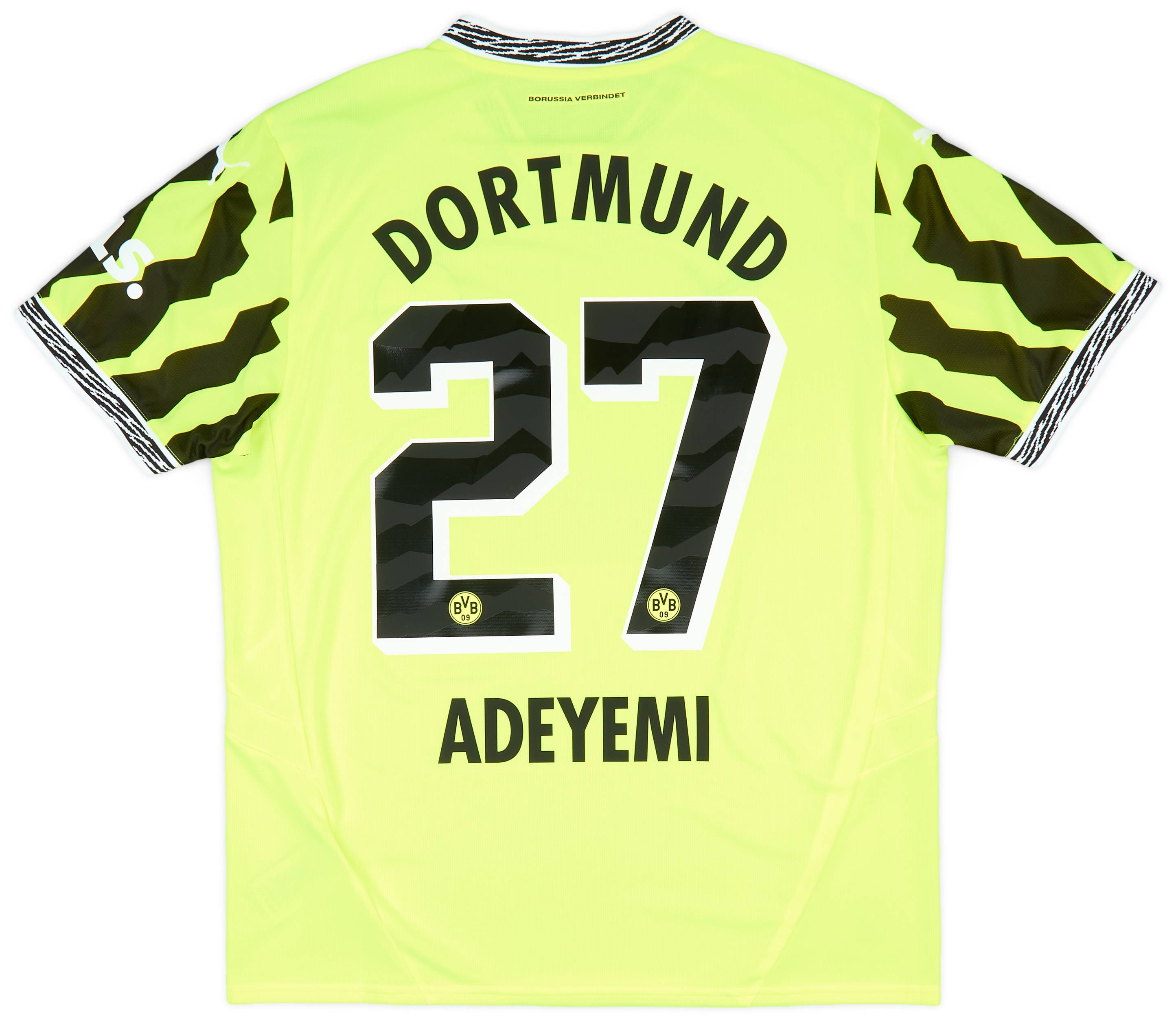 2024-25 Borussia Dortmund Anniversary Shirt Adeyemi #27