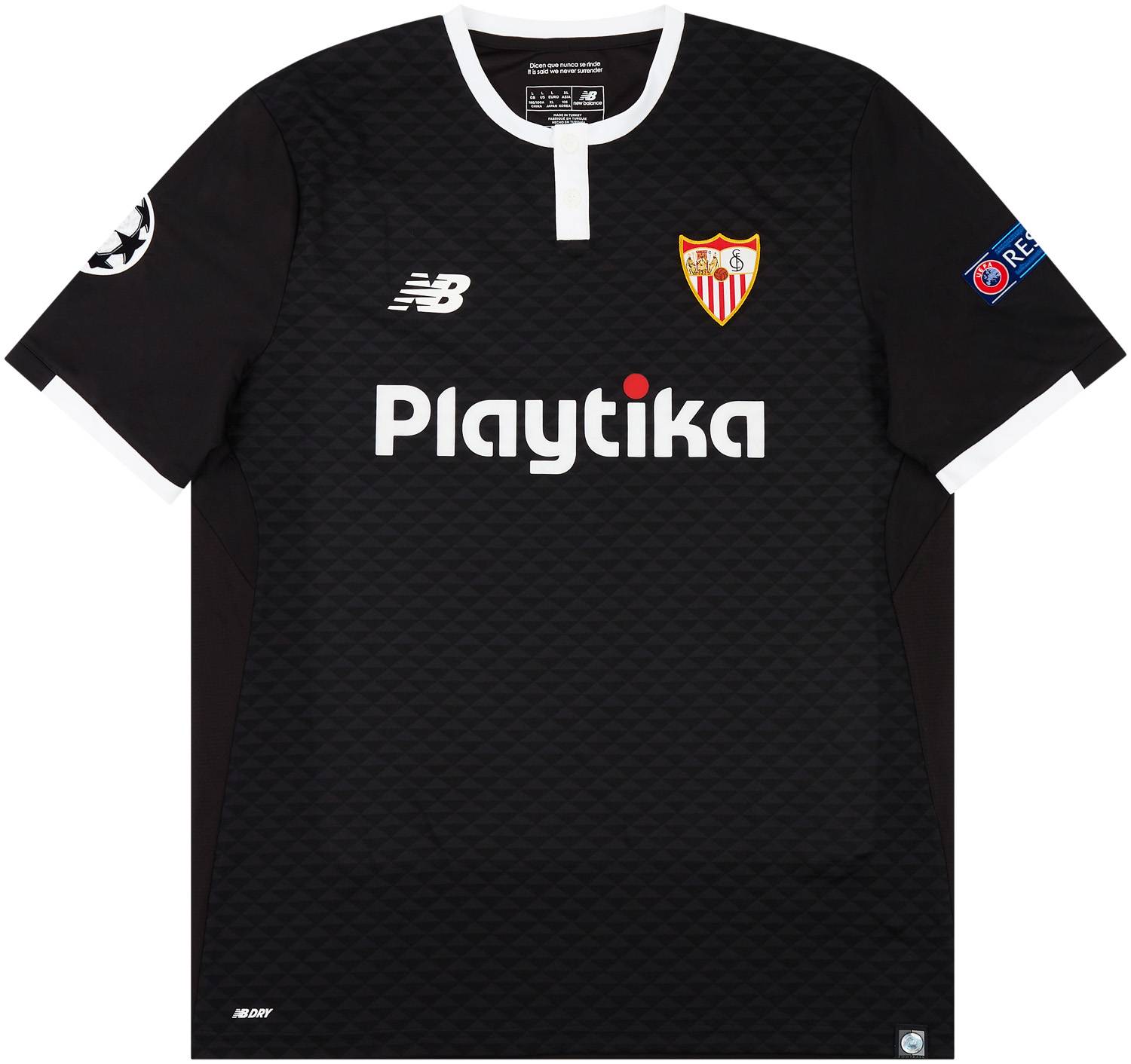 2017-18 Sevilla Match Issue Champions League Third Shirt Nzonzi #15 (v Manchester United)