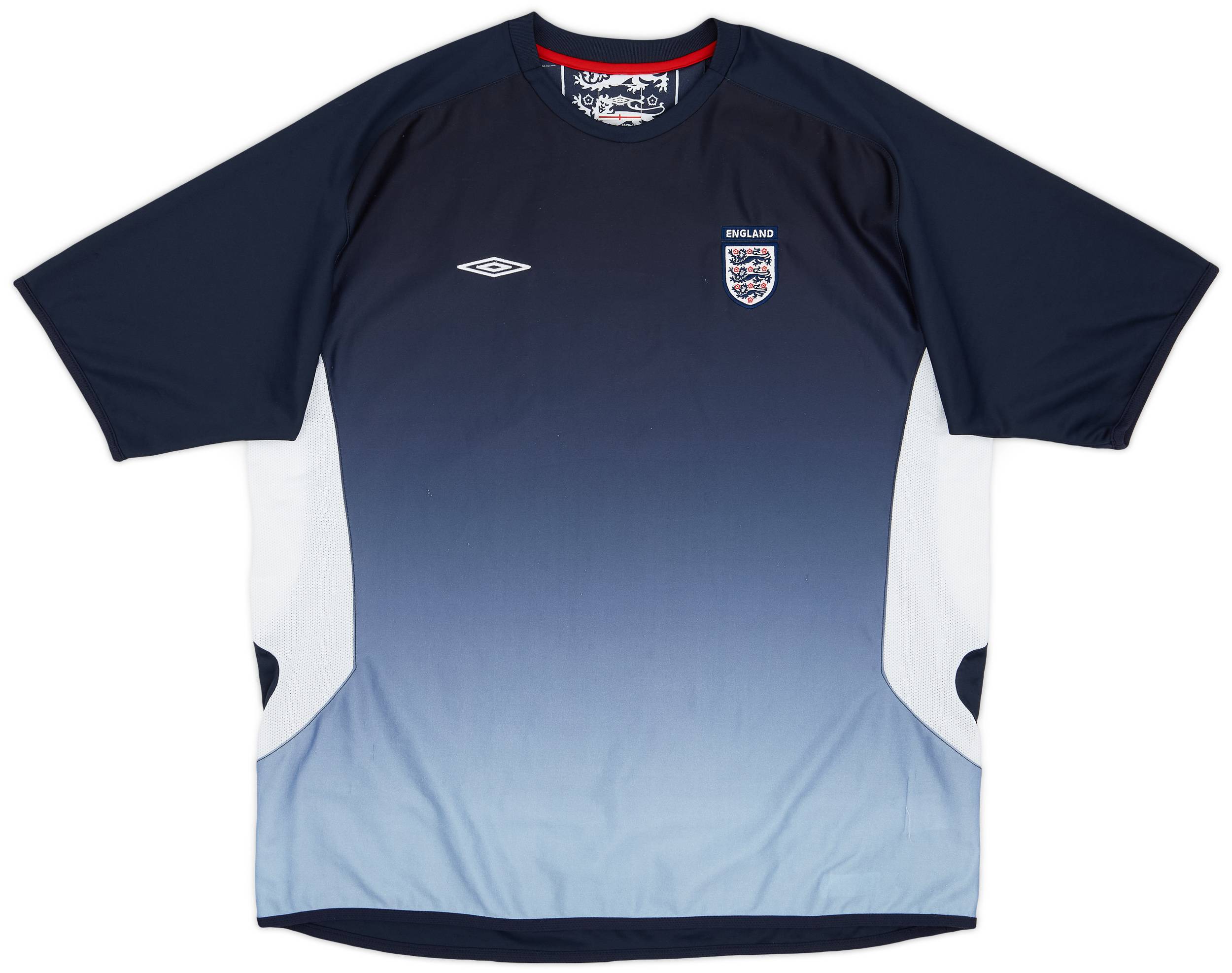 2004-06 England Umbro Training Shirt - 8/10 - (XXL)