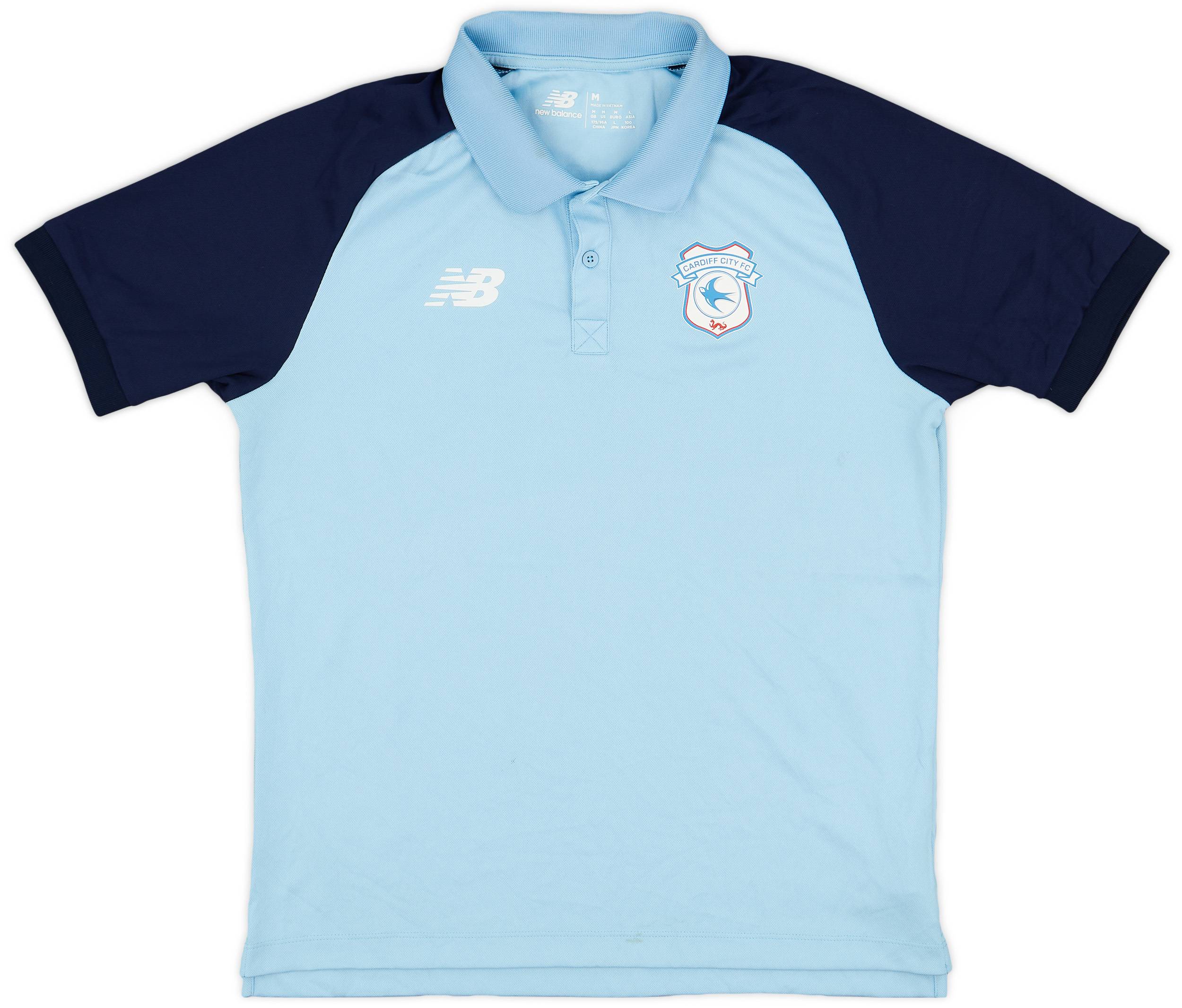 2022-23 Cardiff New Balance Polo Shirt - 6/10 - (M)