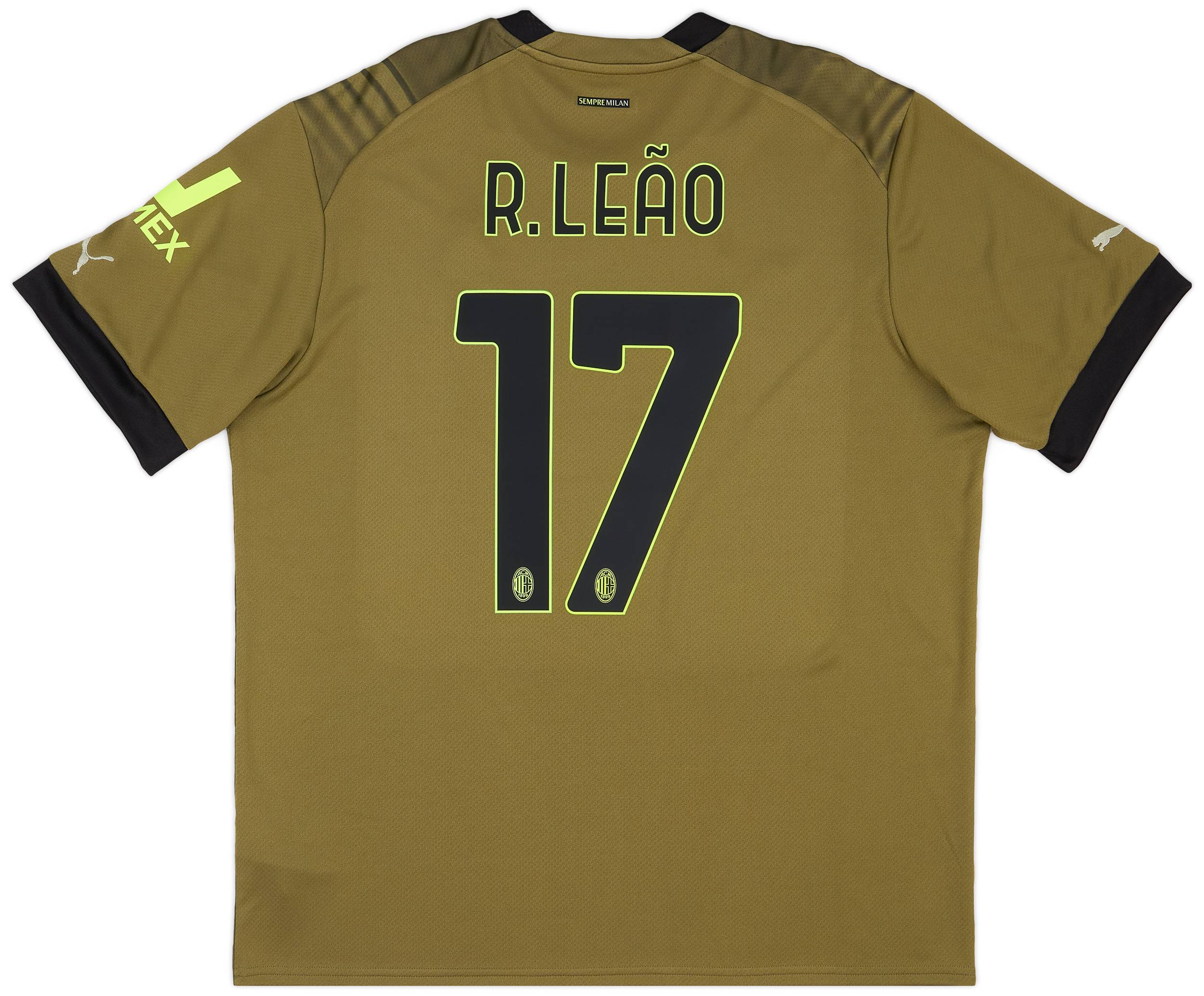 2022-23 AC Milan Third Shirt R.Leao #17