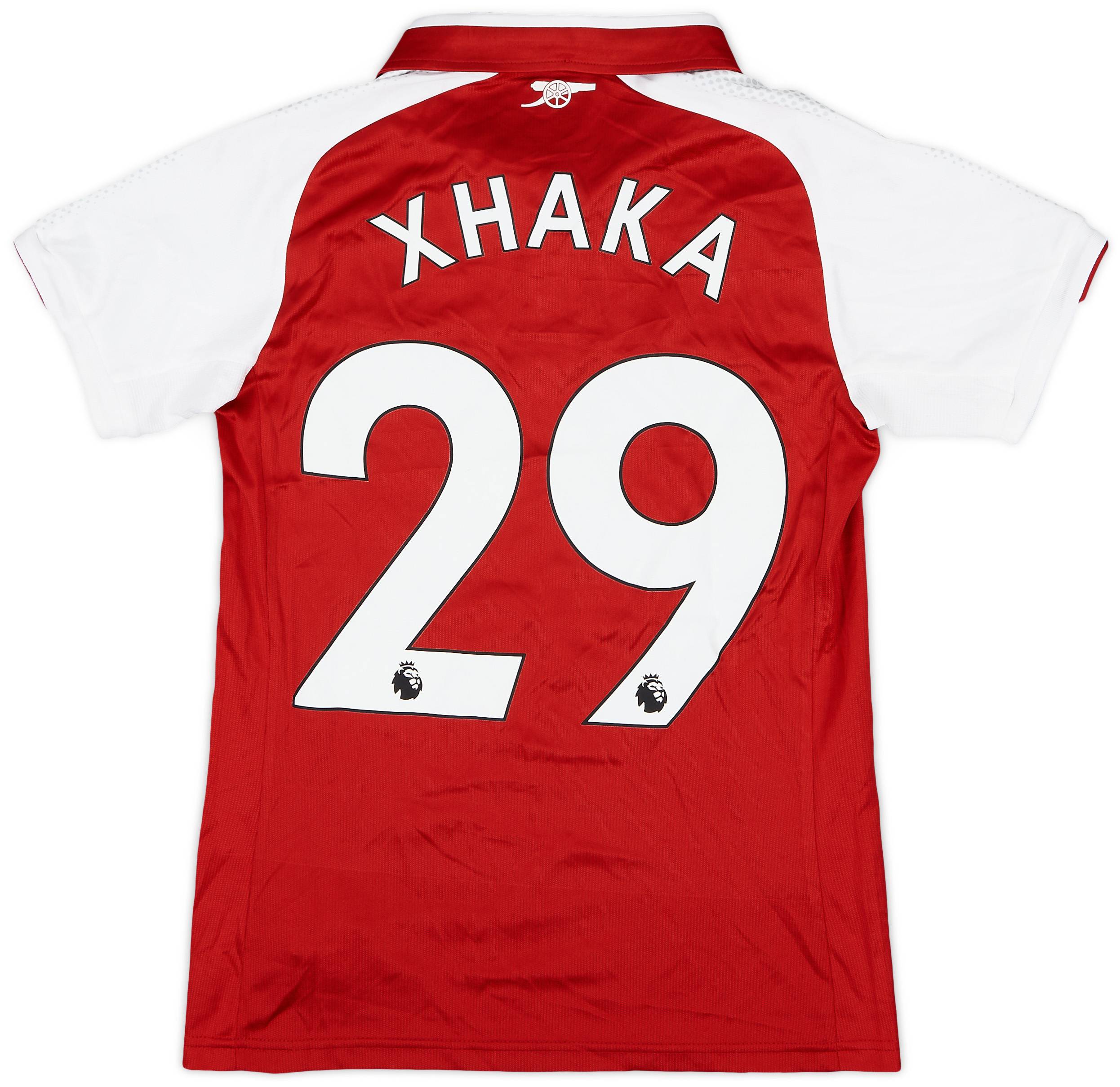 2017-18 Arsenal Home Shirt Xhaka #29 - 9/10 - (Women's S)