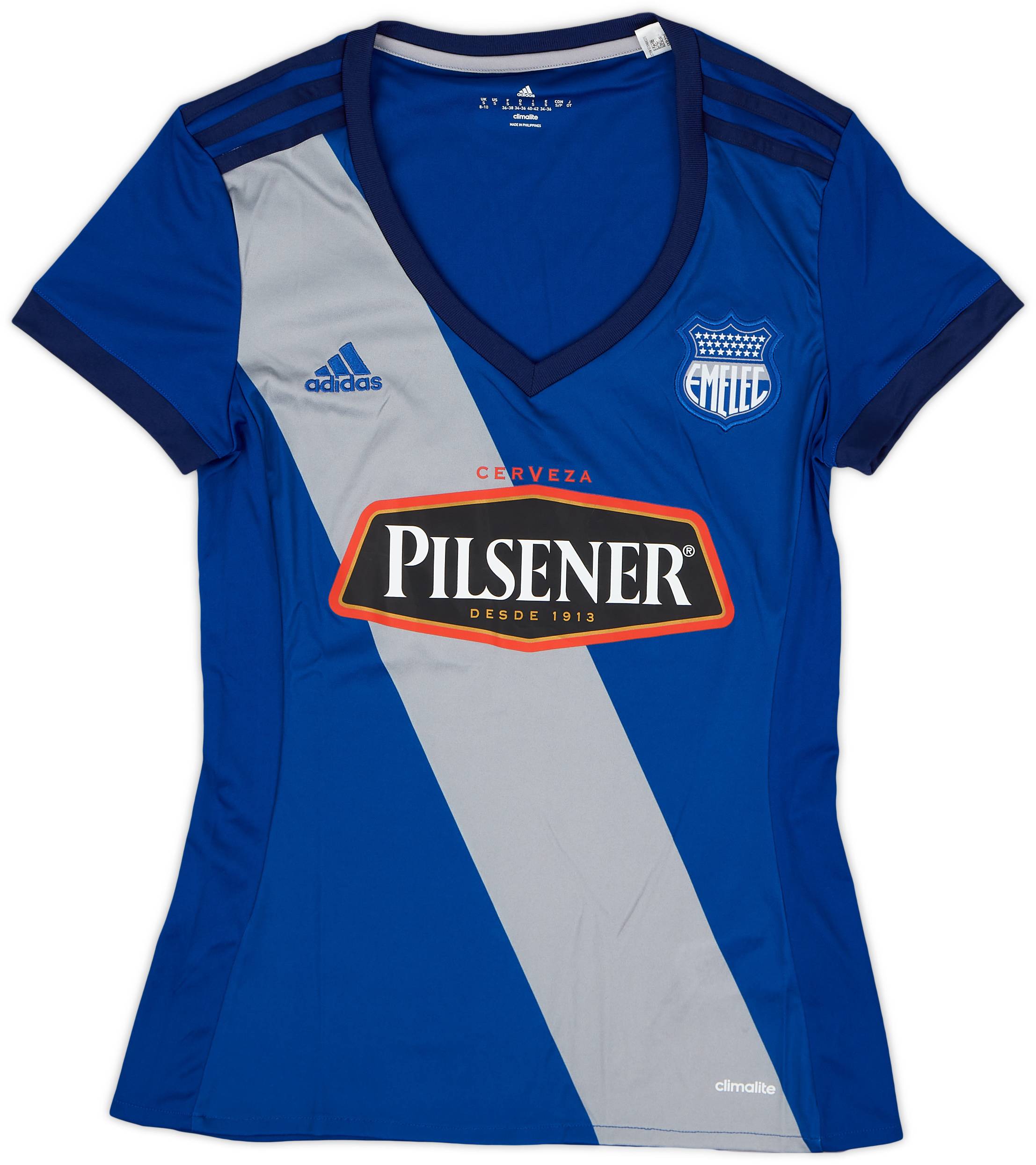 2017 Emelec Home Shirt - 9/10 - (Women's S)