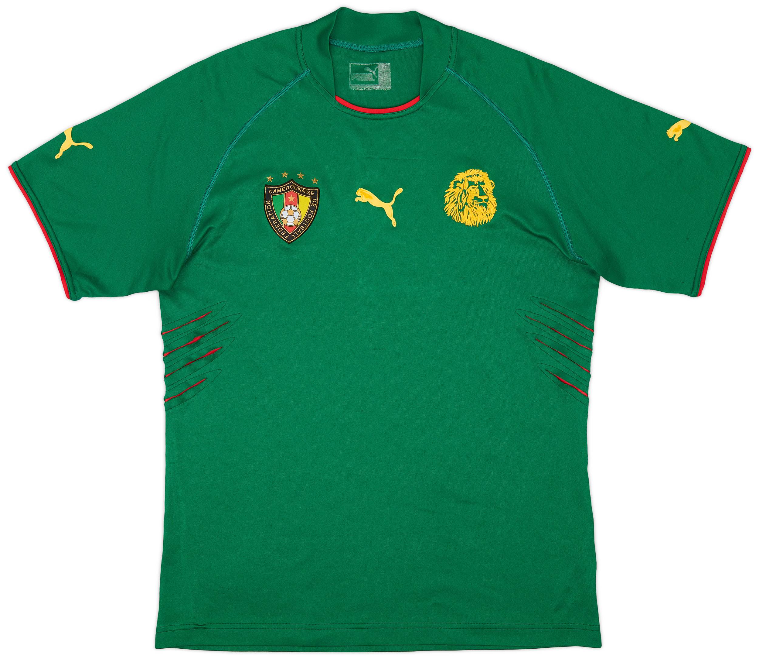 2004-06 Cameroon Home Shirt - 9/10 - (M)