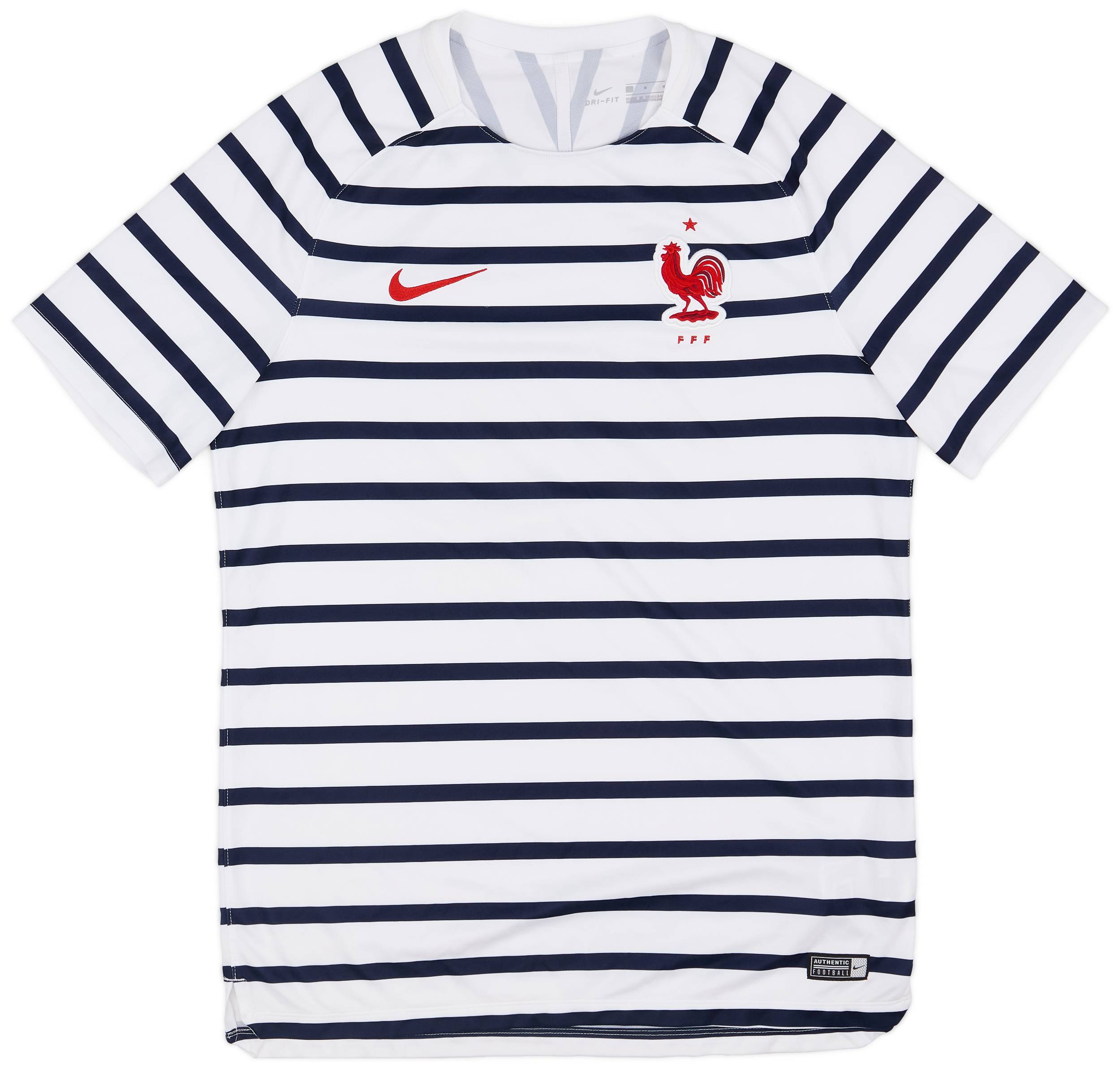 2018-19 France Nike Training Shirt - 8/10 - (L)