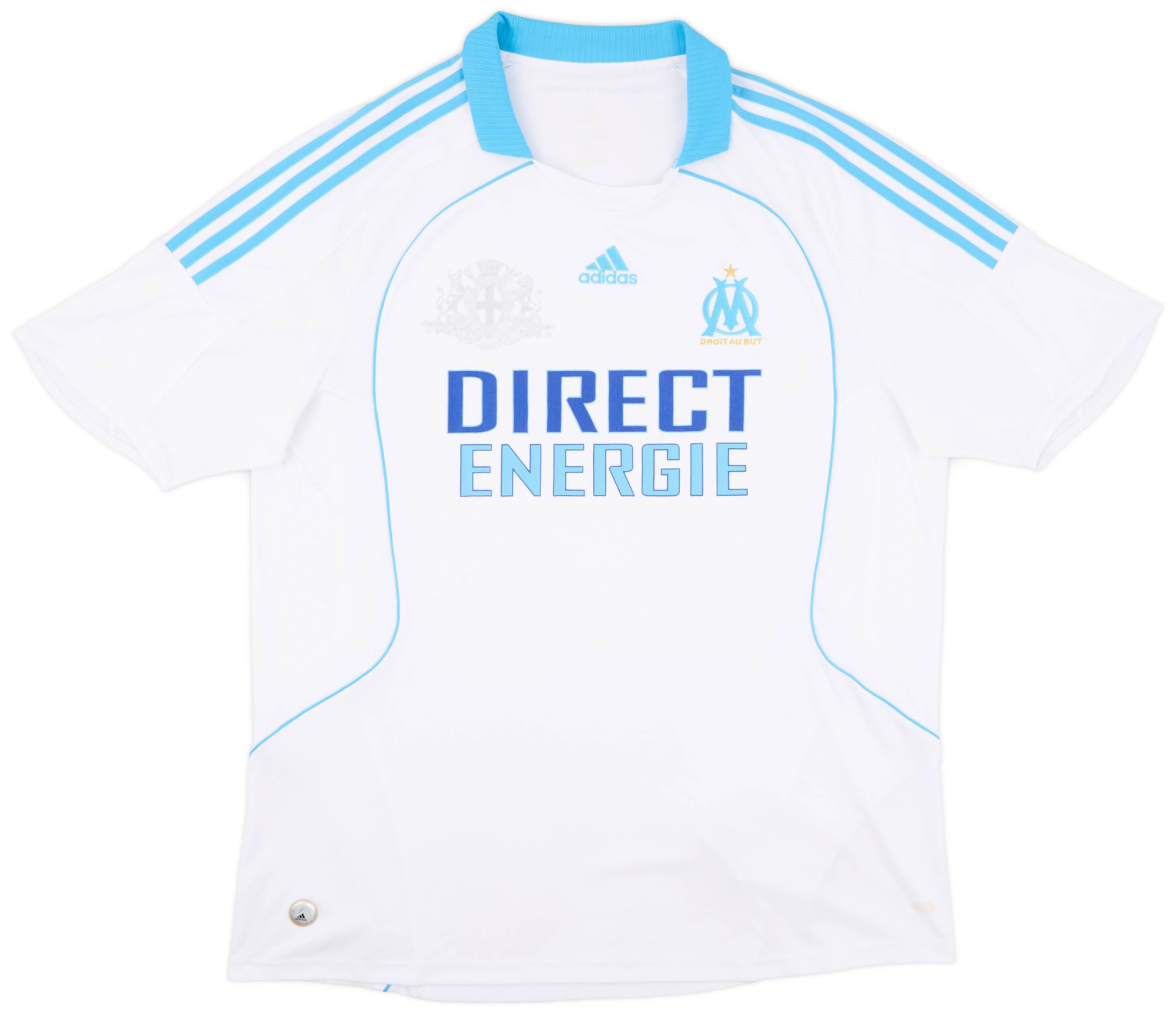 2008-09 Olympique Marseille Home Shirt - 7/10 - (3XL)
